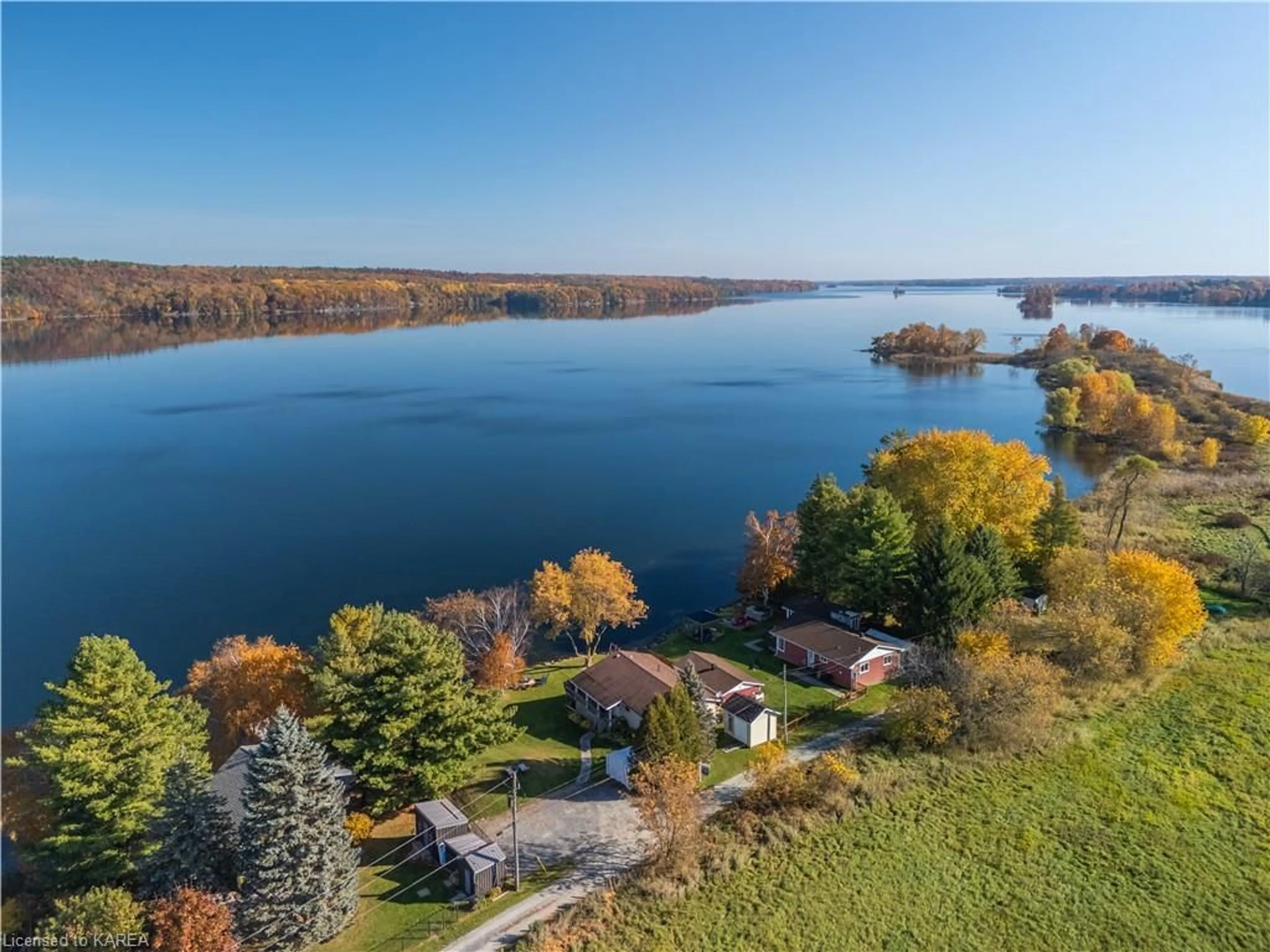 A pic from exterior of the house or condo, lake for 50 Osprey Lane, Westport Ontario K0G 1X0