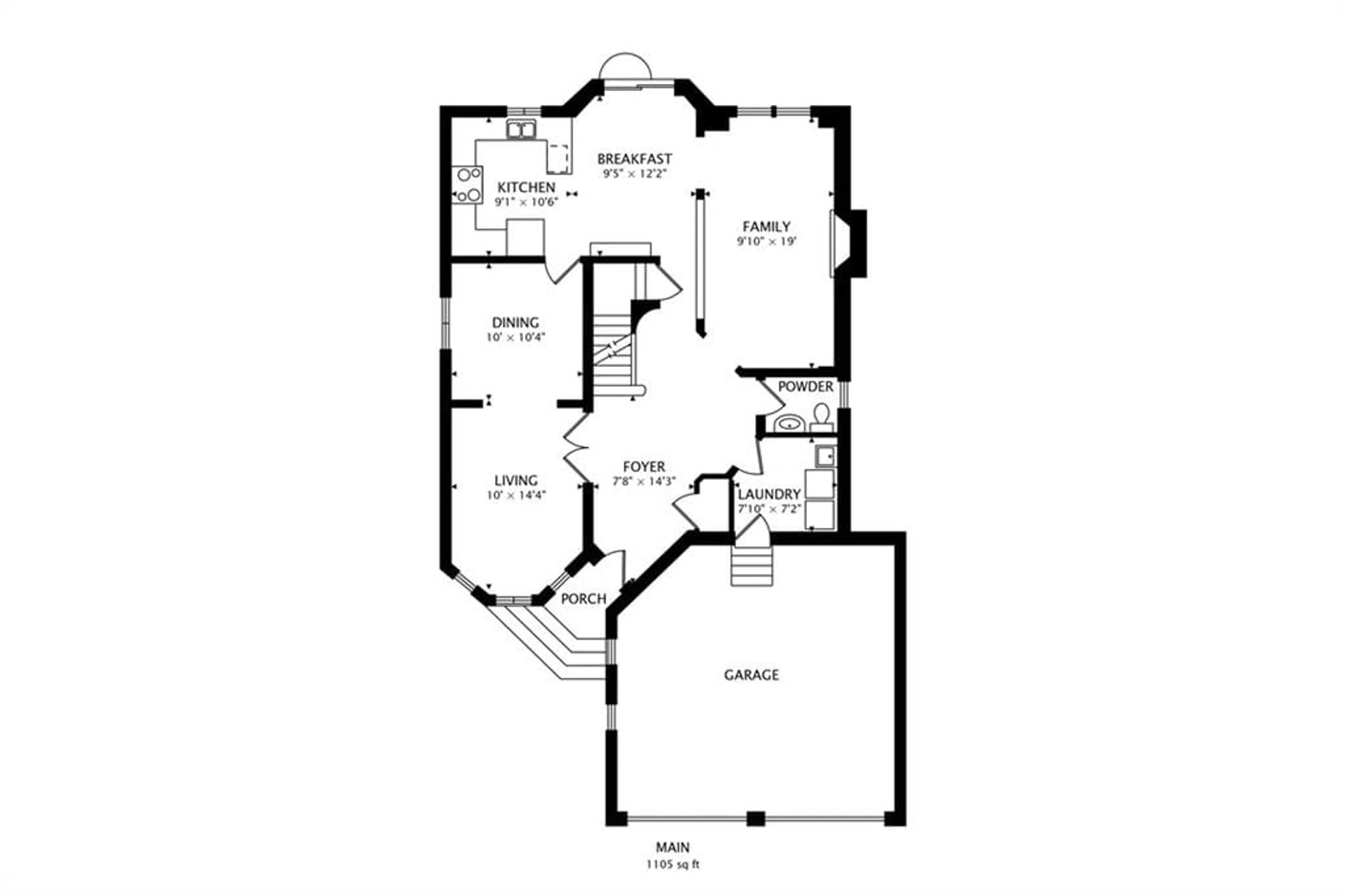 Floor plan for 5 Kelsey Cres, Barrie Ontario L4N 0J7