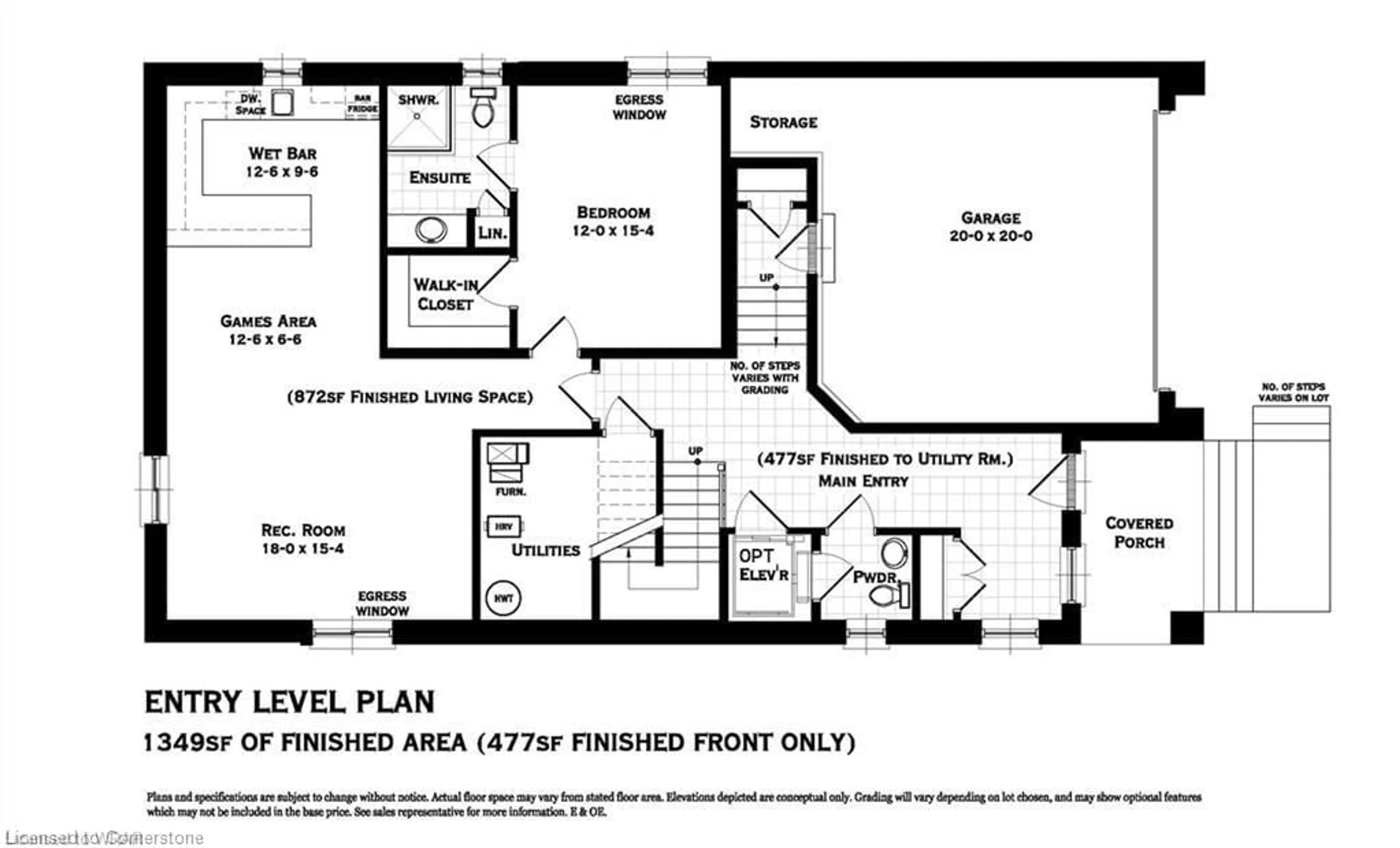 Floor plan for 922 Doon Village Rd, Kitchener Ontario N2P 1A4