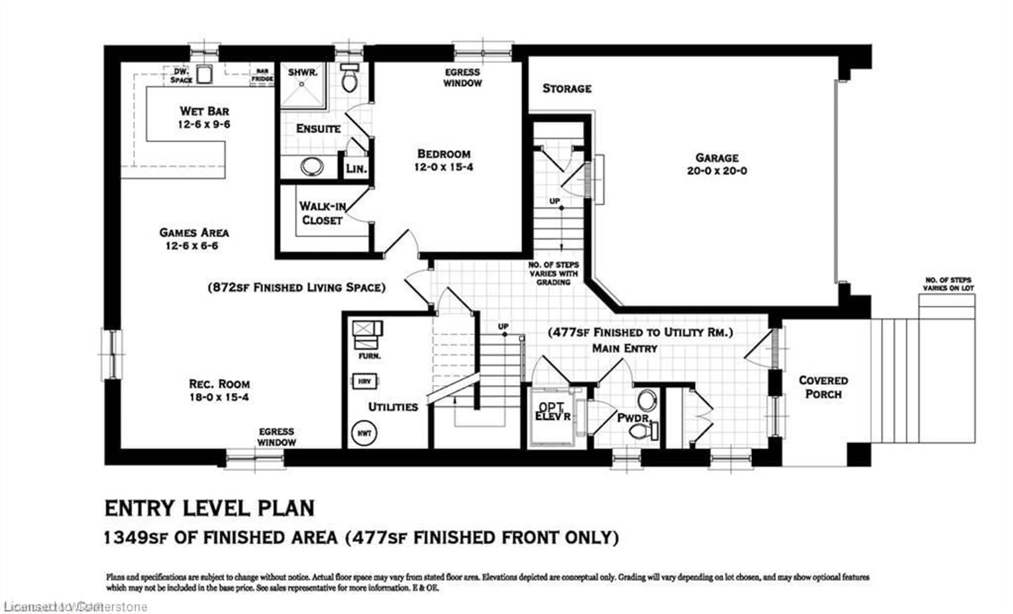 Floor plan for 918 Doon Village Rd, Kitchener Ontario N2P 1A4