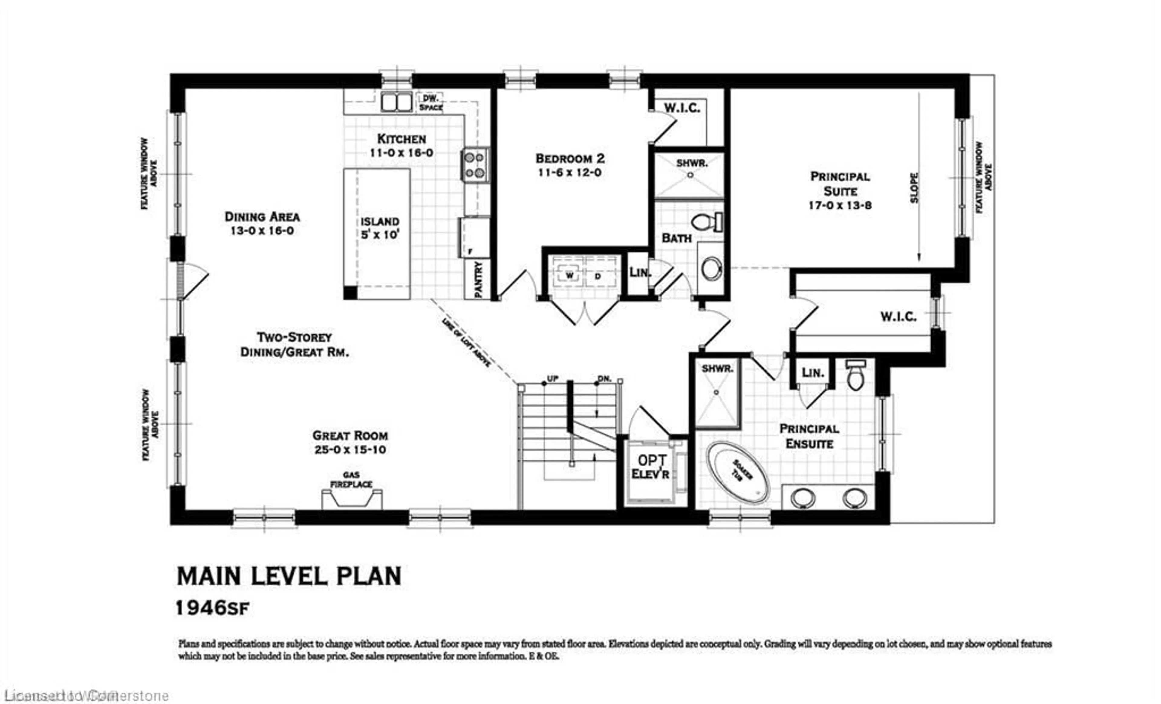 Floor plan for 960 Doon Village Rd, Kitchener Ontario N2P 1A4