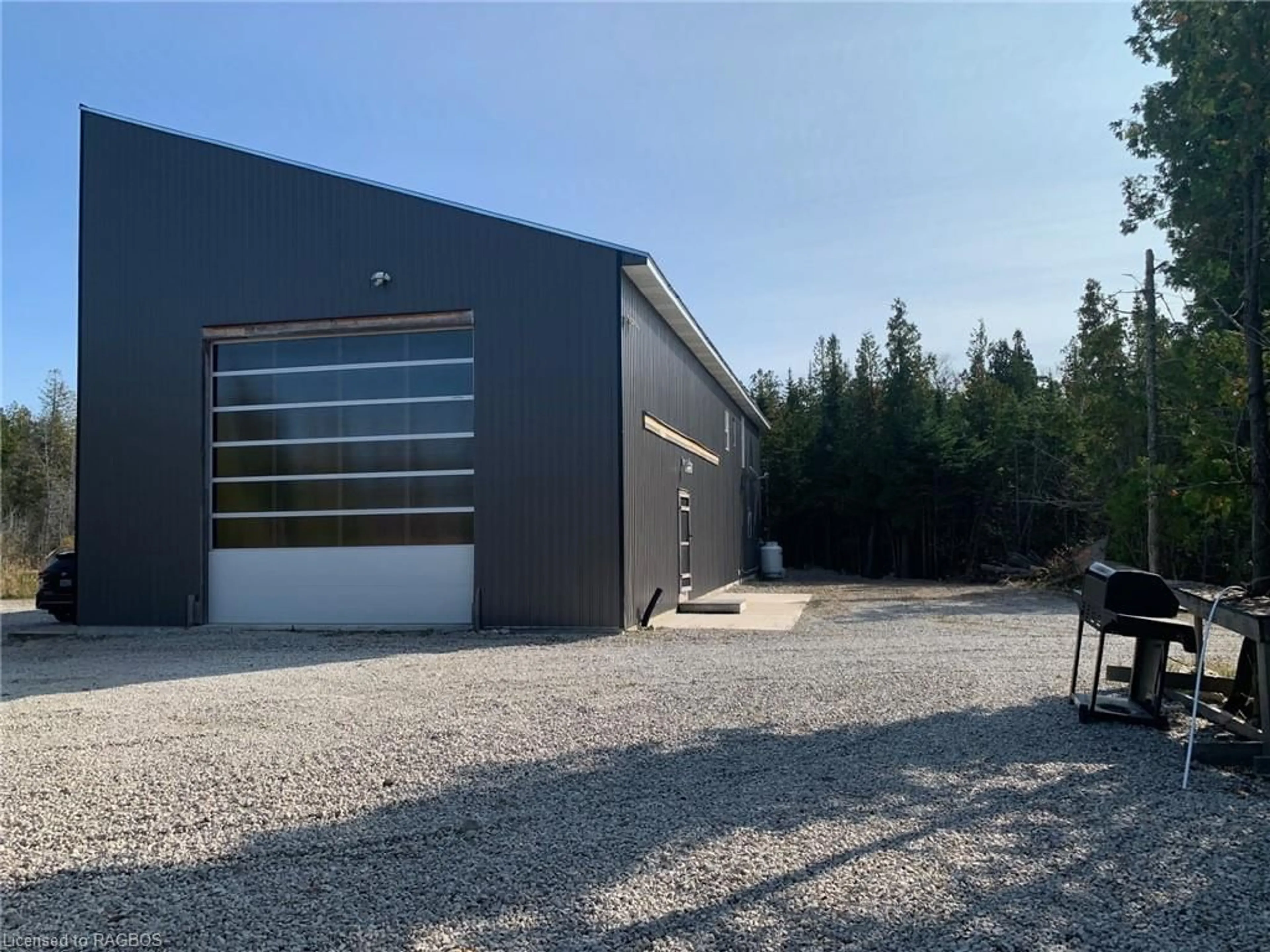 Indoor garage, cement floor for 13-17 Zorra Dr, Tobermory Ontario N0H 2R0