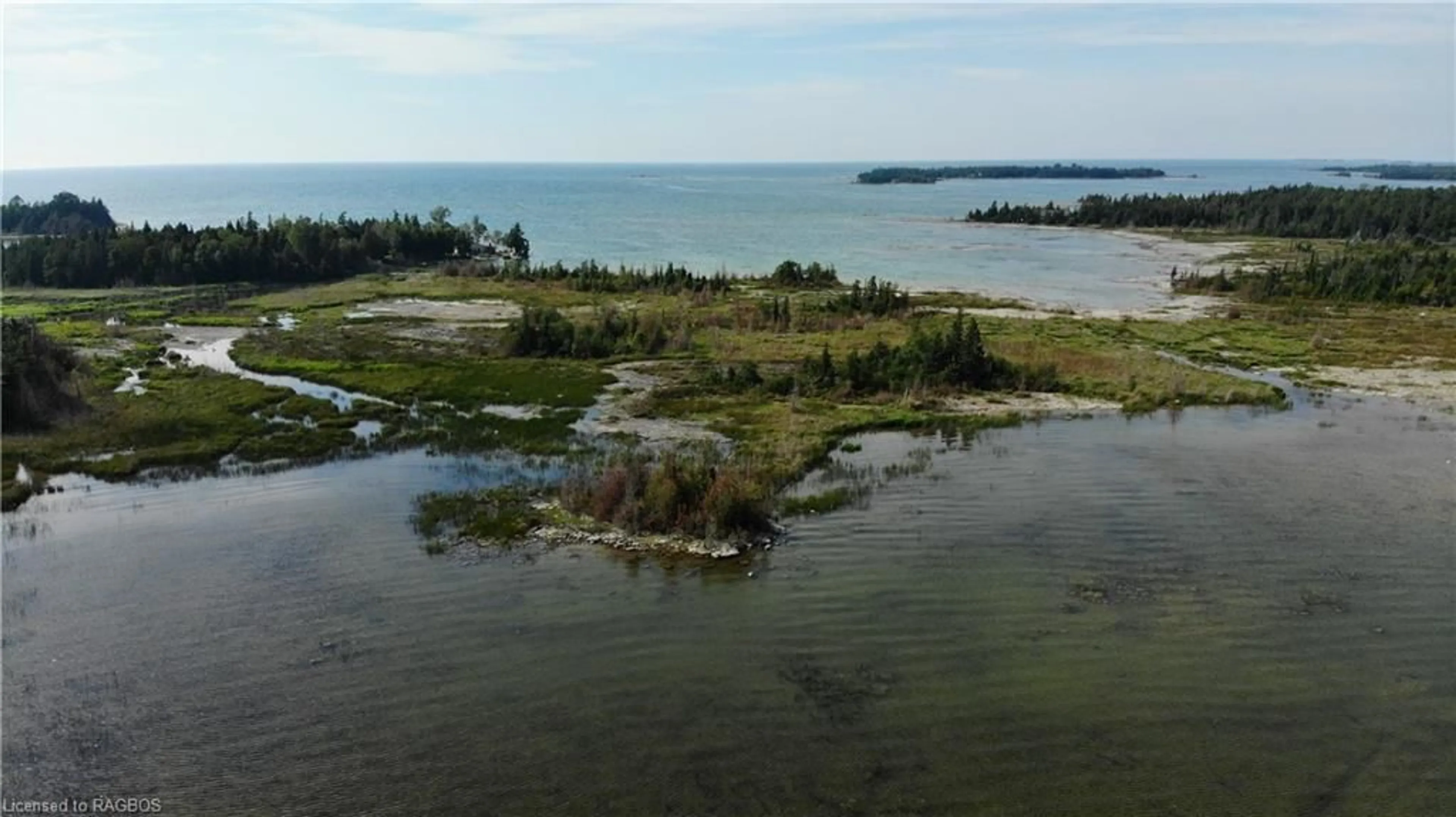 A pic of a room, not visible floor for 77 Montrose Island, South Bruce Peninsula Ontario N0H 2T0