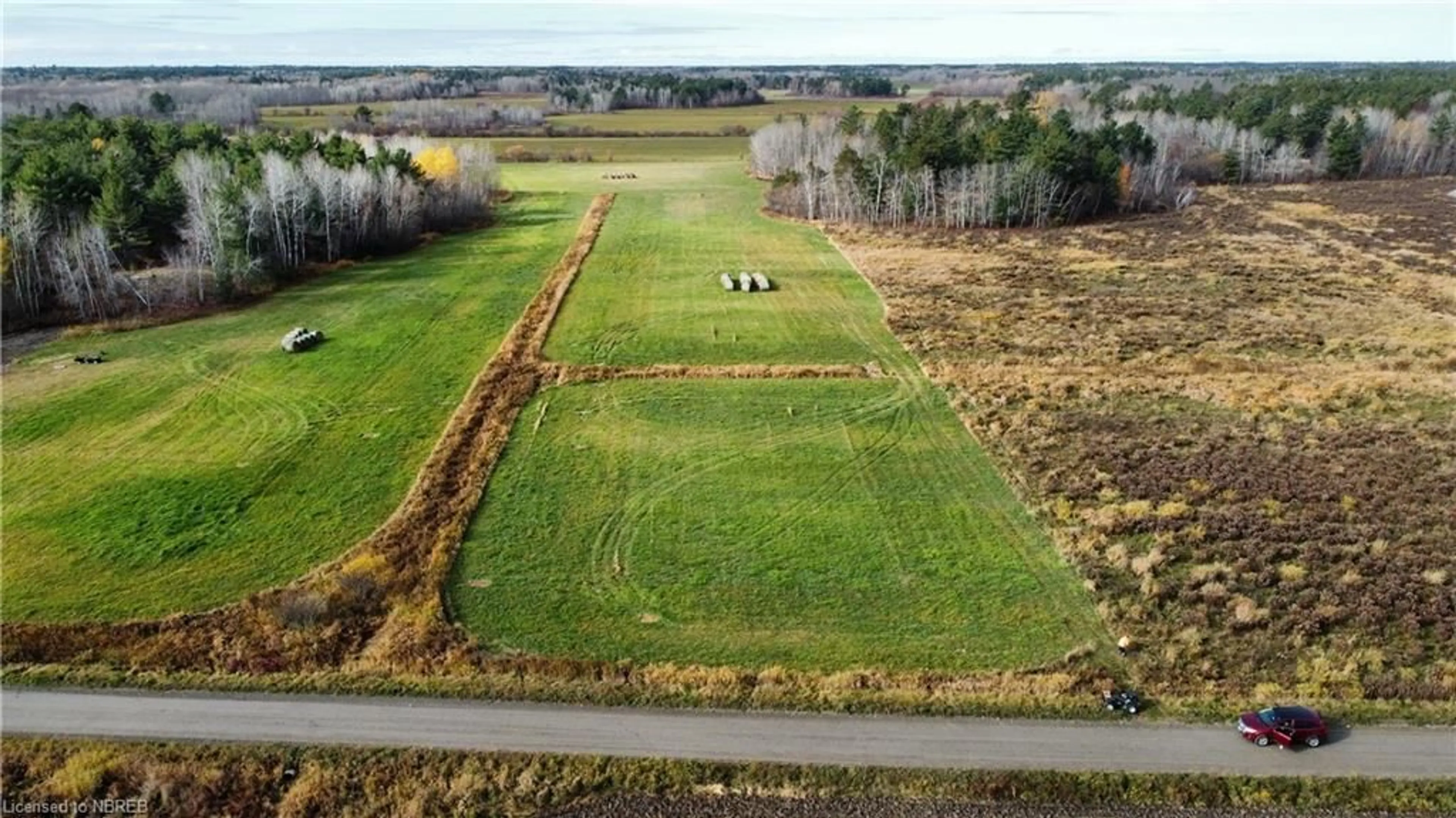 A pic from exterior of the house or condo, the fenced backyard for PART 1 Trottier Rd, Lavigne Ontario P0H 1R0