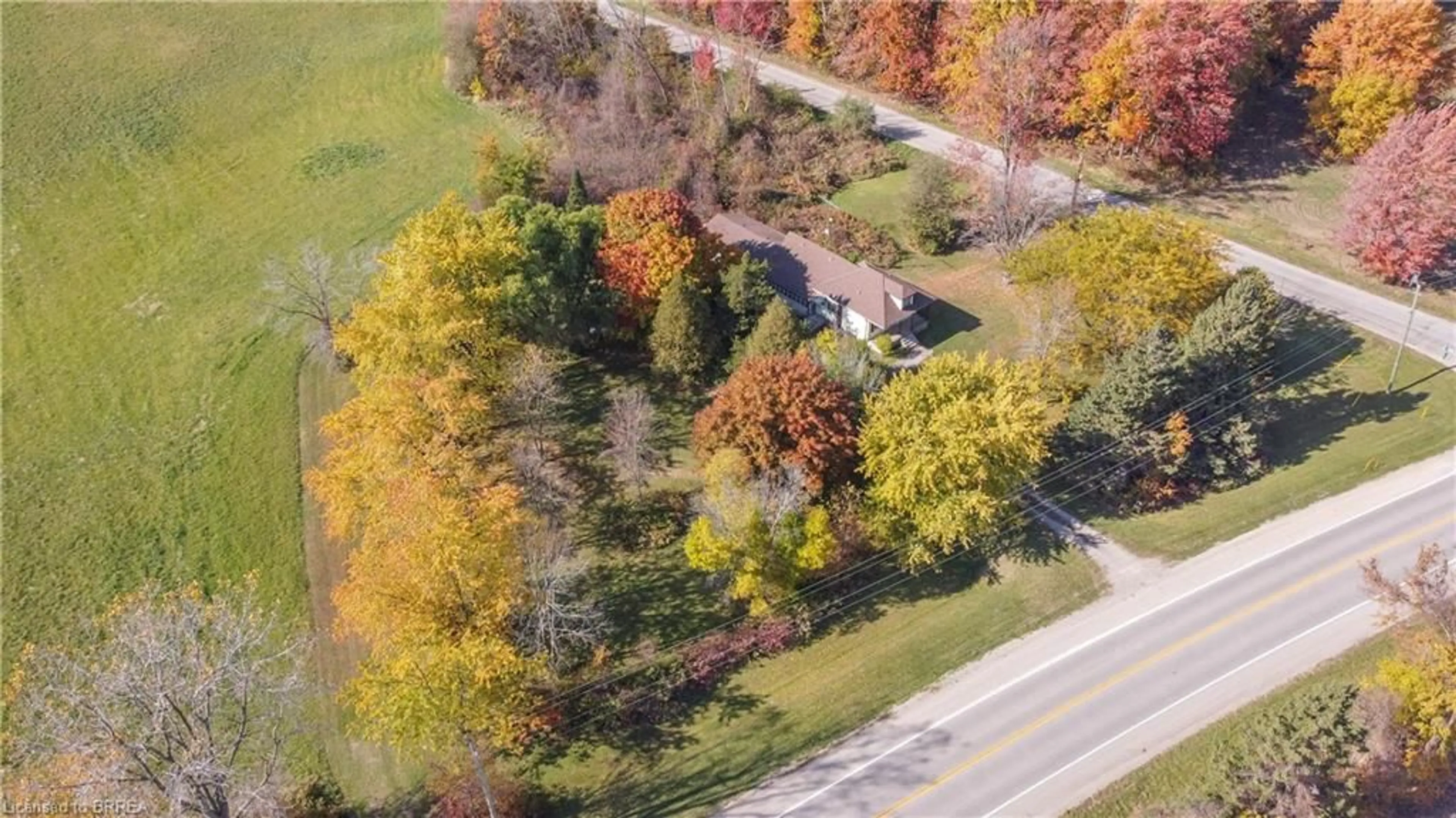 A pic from exterior of the house or condo, the street view for 403 Middle Townline Rd, Burford Ontario N0E 1A0