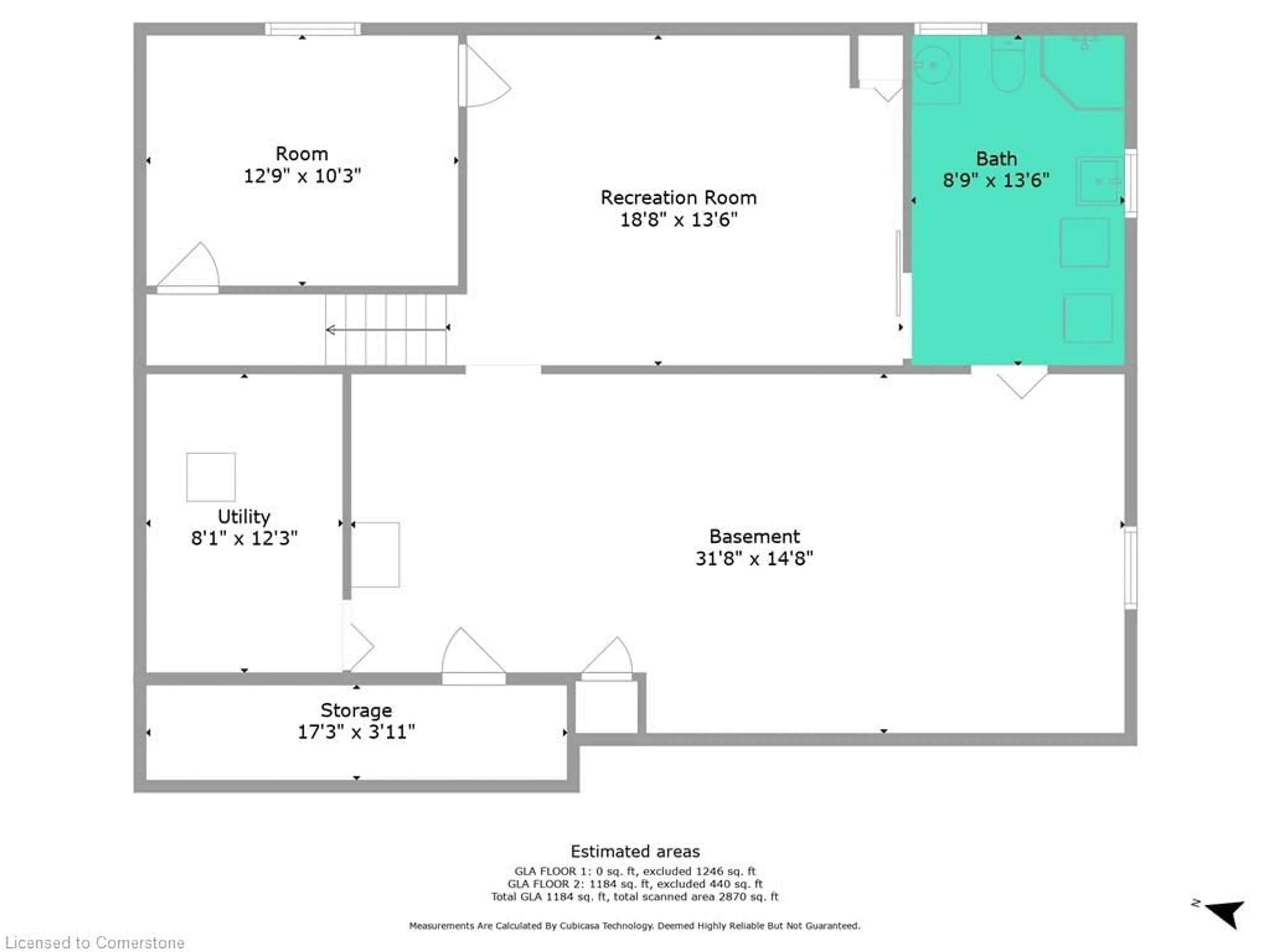 Floor plan for 551 East St, Delhi Ontario N4B 2J4