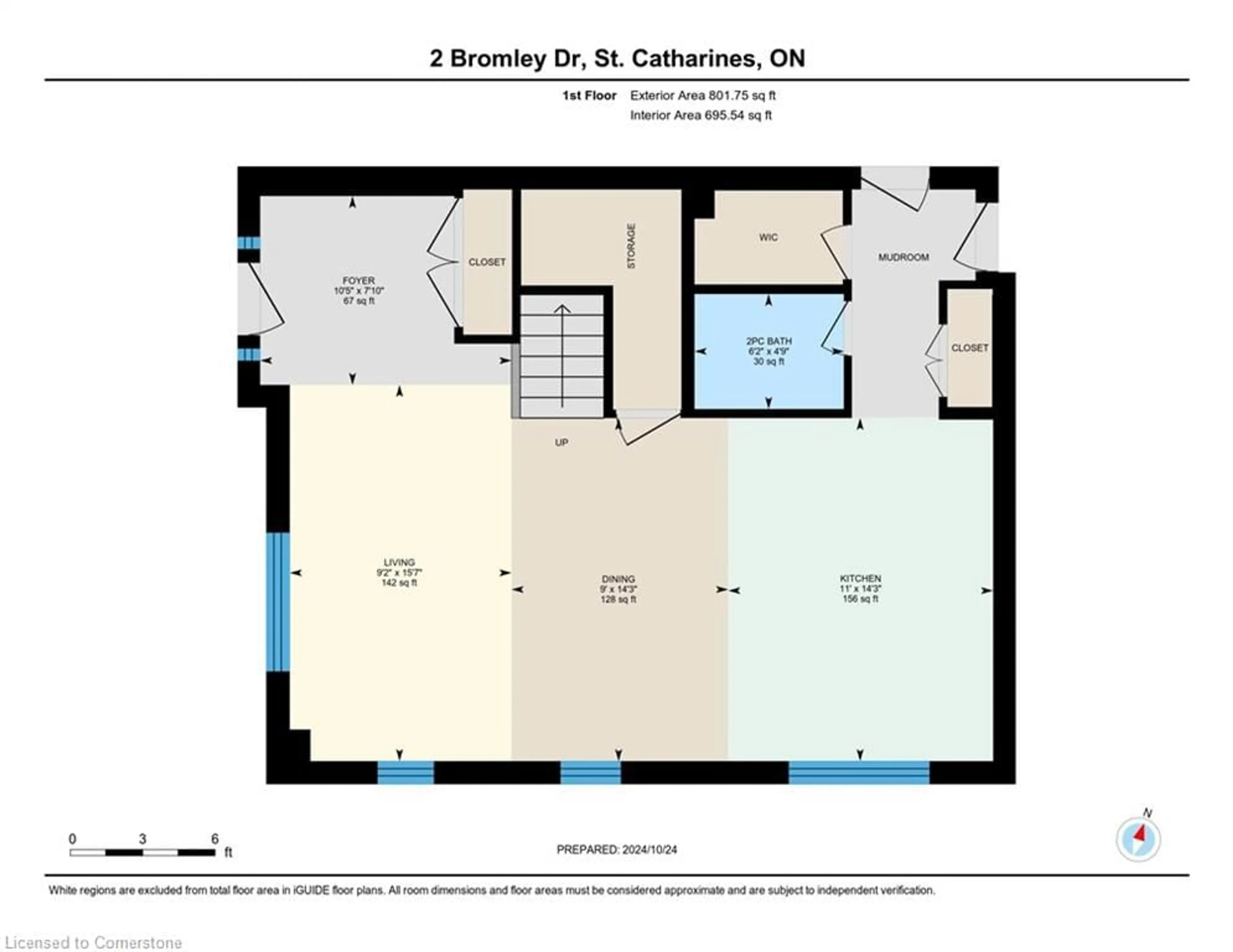 Floor plan for 2 Bromley Dr, St. Catharines Ontario L2M 1R1