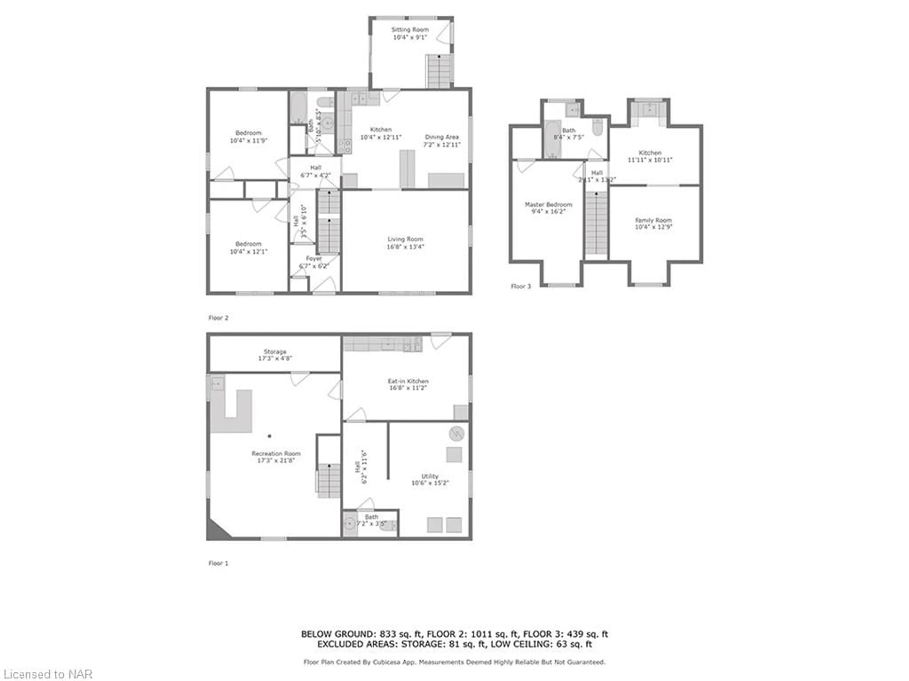 Floor plan for 53 Oak Street, Port Colborne Ontario L3K 4S7