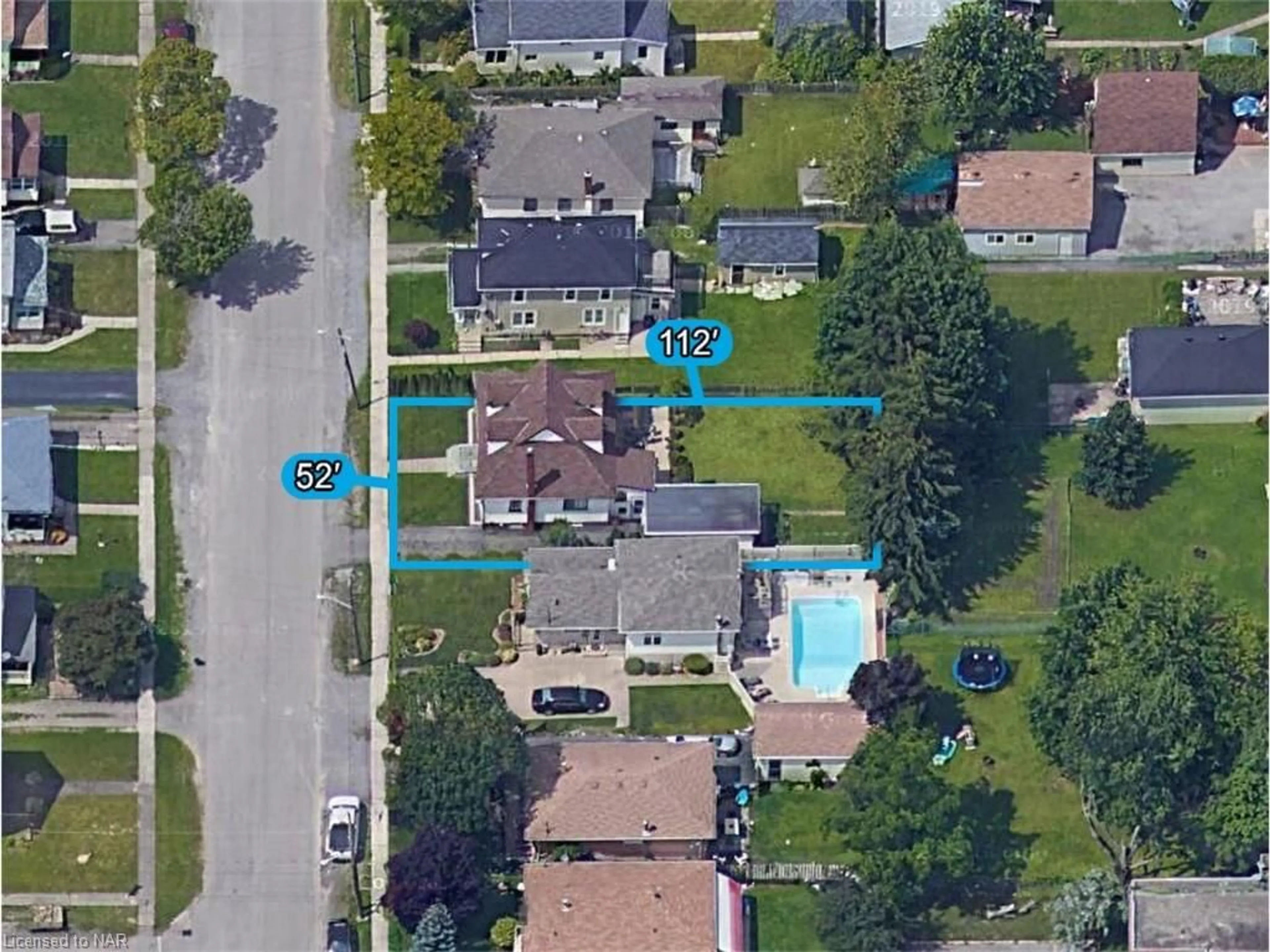 Frontside or backside of a home, the street view for 53 Oak Street, Port Colborne Ontario L3K 4S7