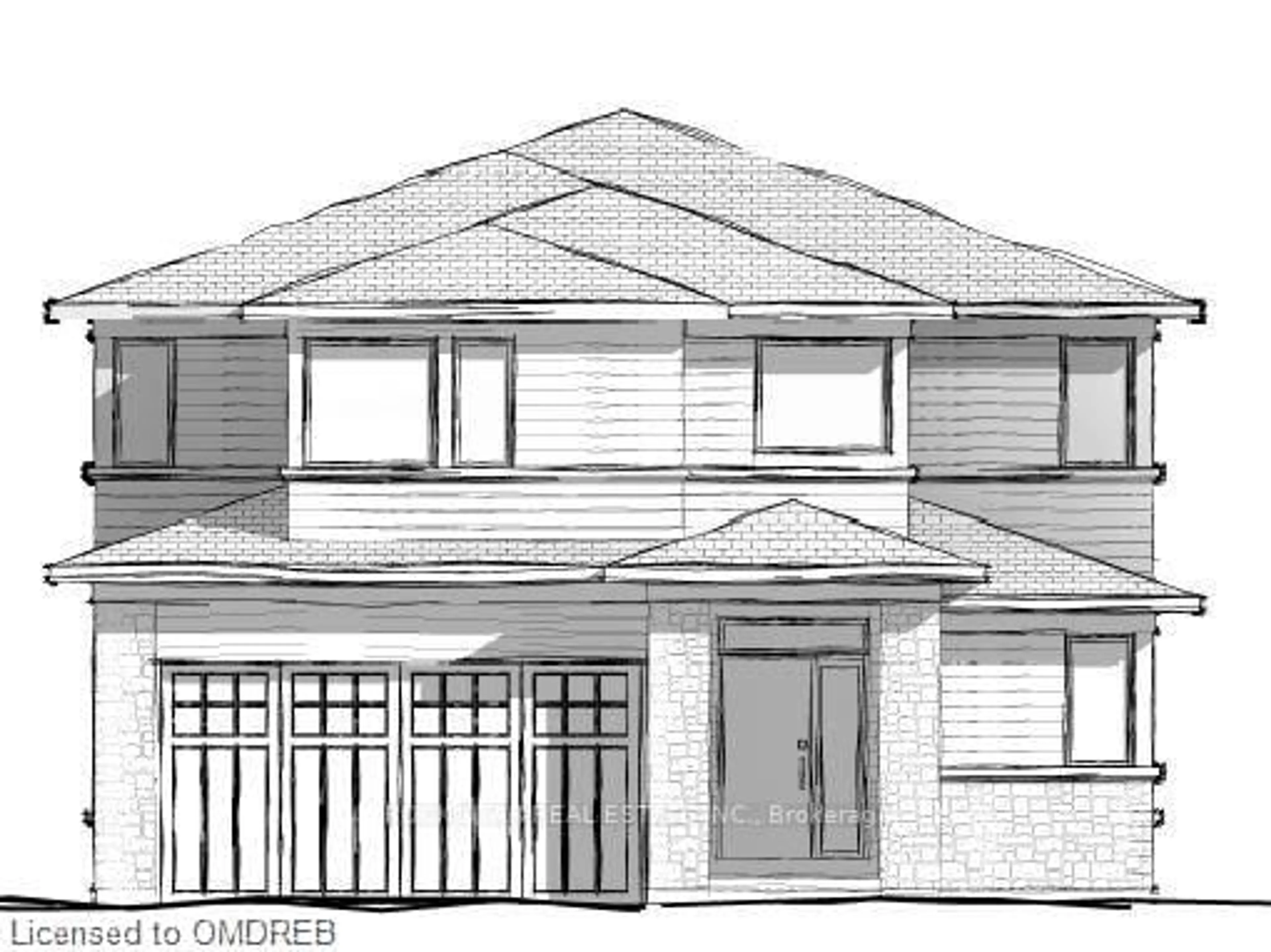 Frontside or backside of a home, the front or back of building for LOT 3 Newman Pl, Georgetown Ontario L7G 4S4