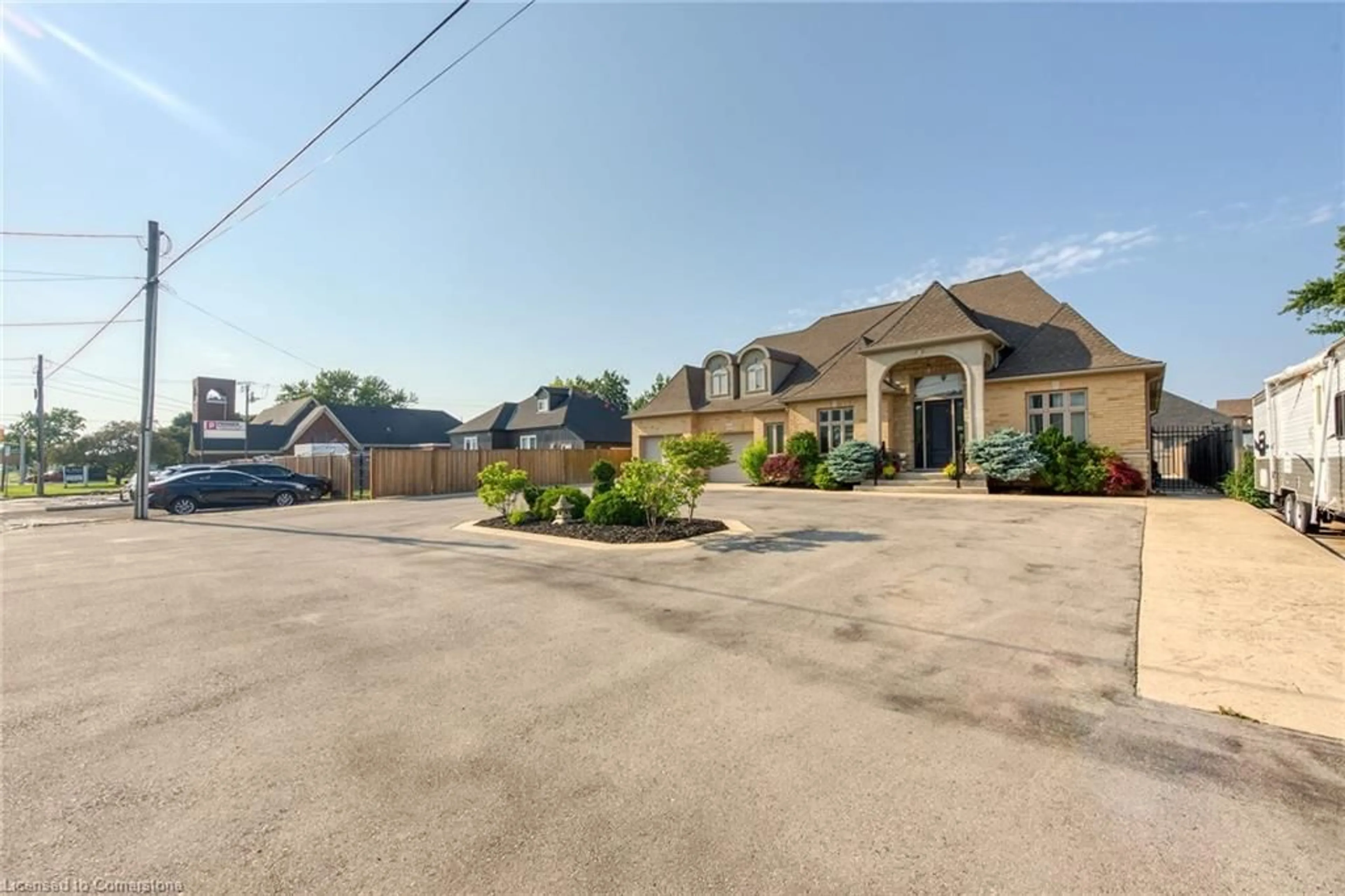 Frontside or backside of a home, the street view for 1291 Hwy 8, Stoney Creek Ontario L8E 5K5