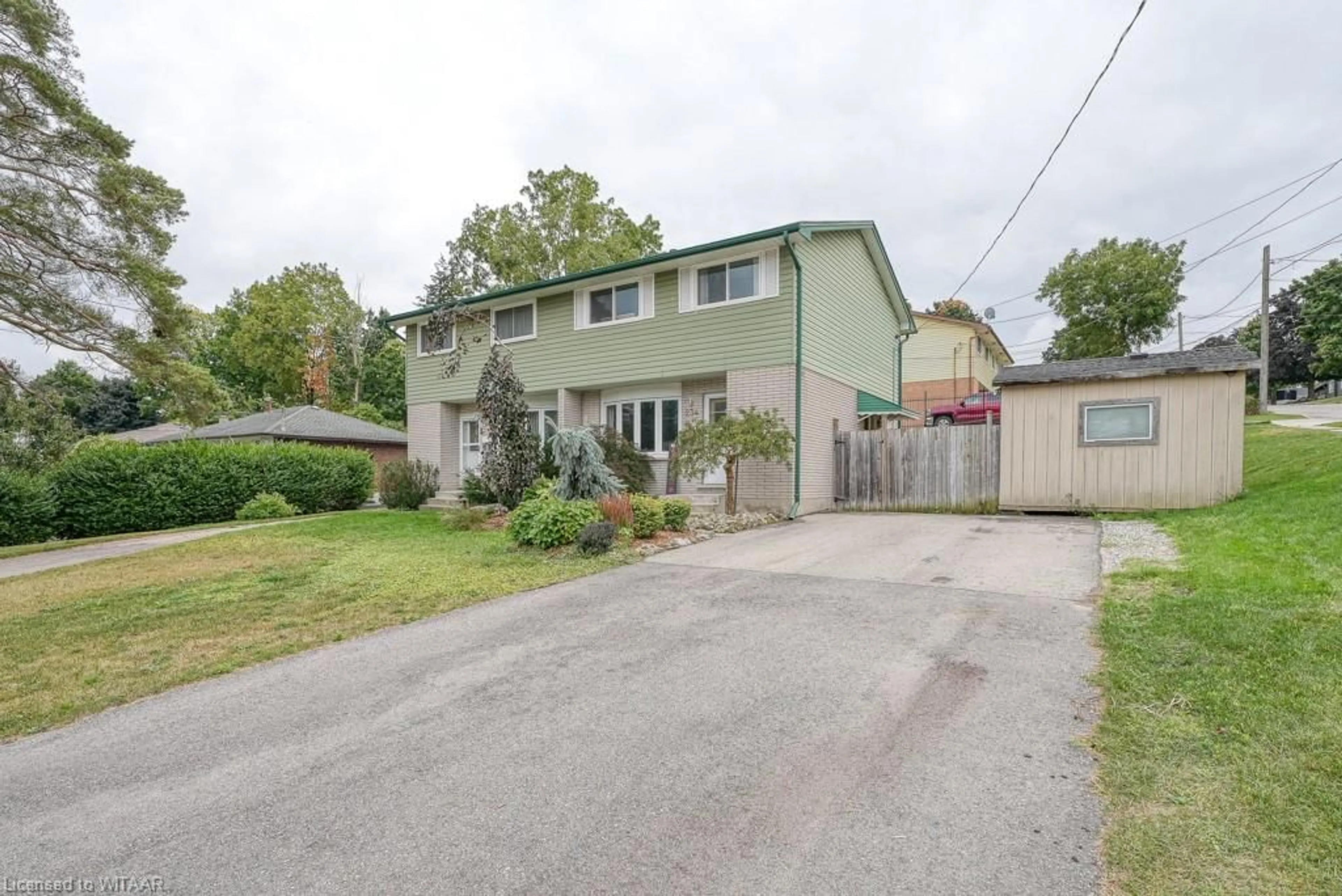 Frontside or backside of a home, the street view for 234 Park Row, Woodstock Ontario N4S 1W3