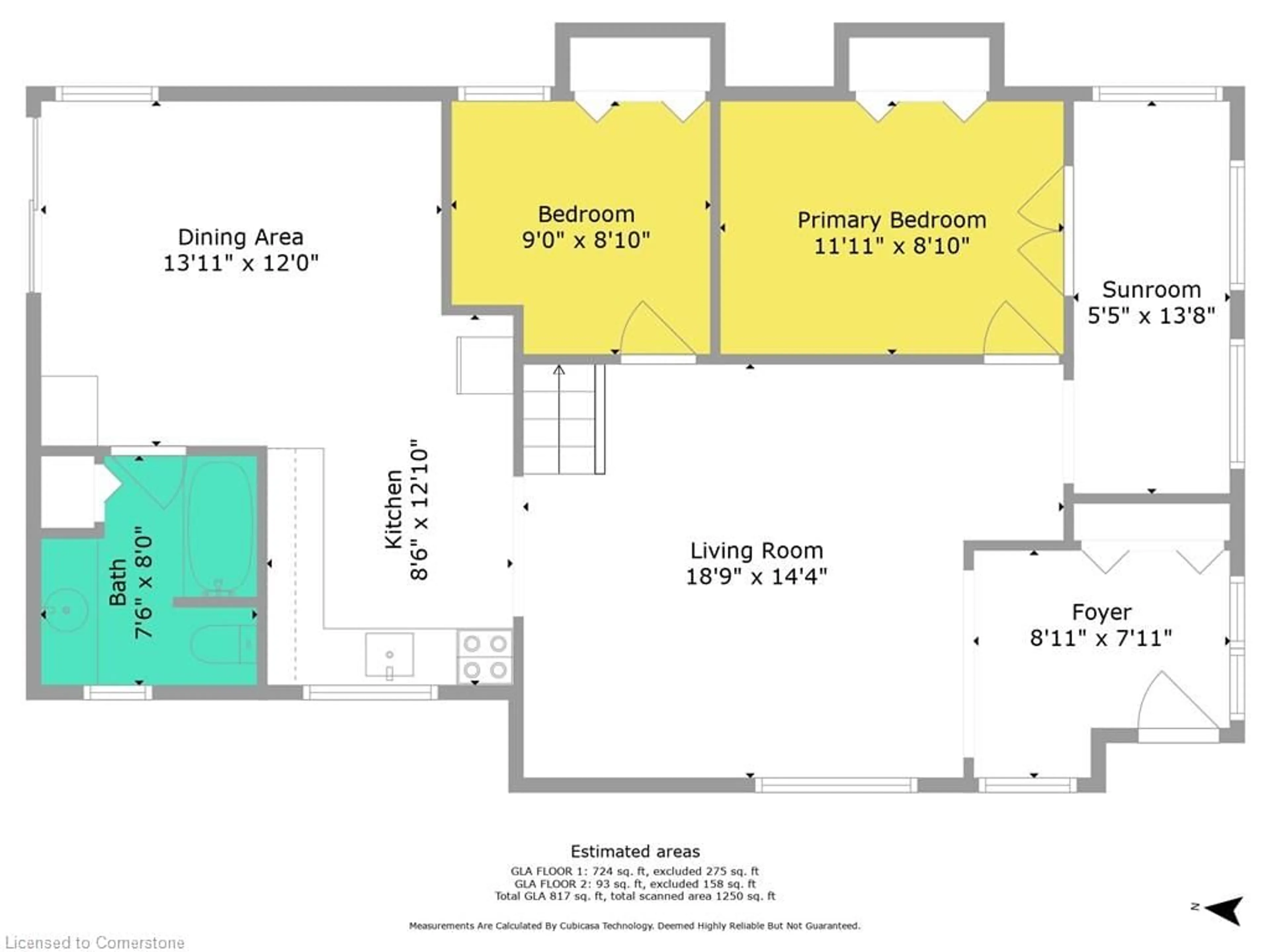 Floor plan for 24 Private Lane, Long Point Ontario N0E 1M0