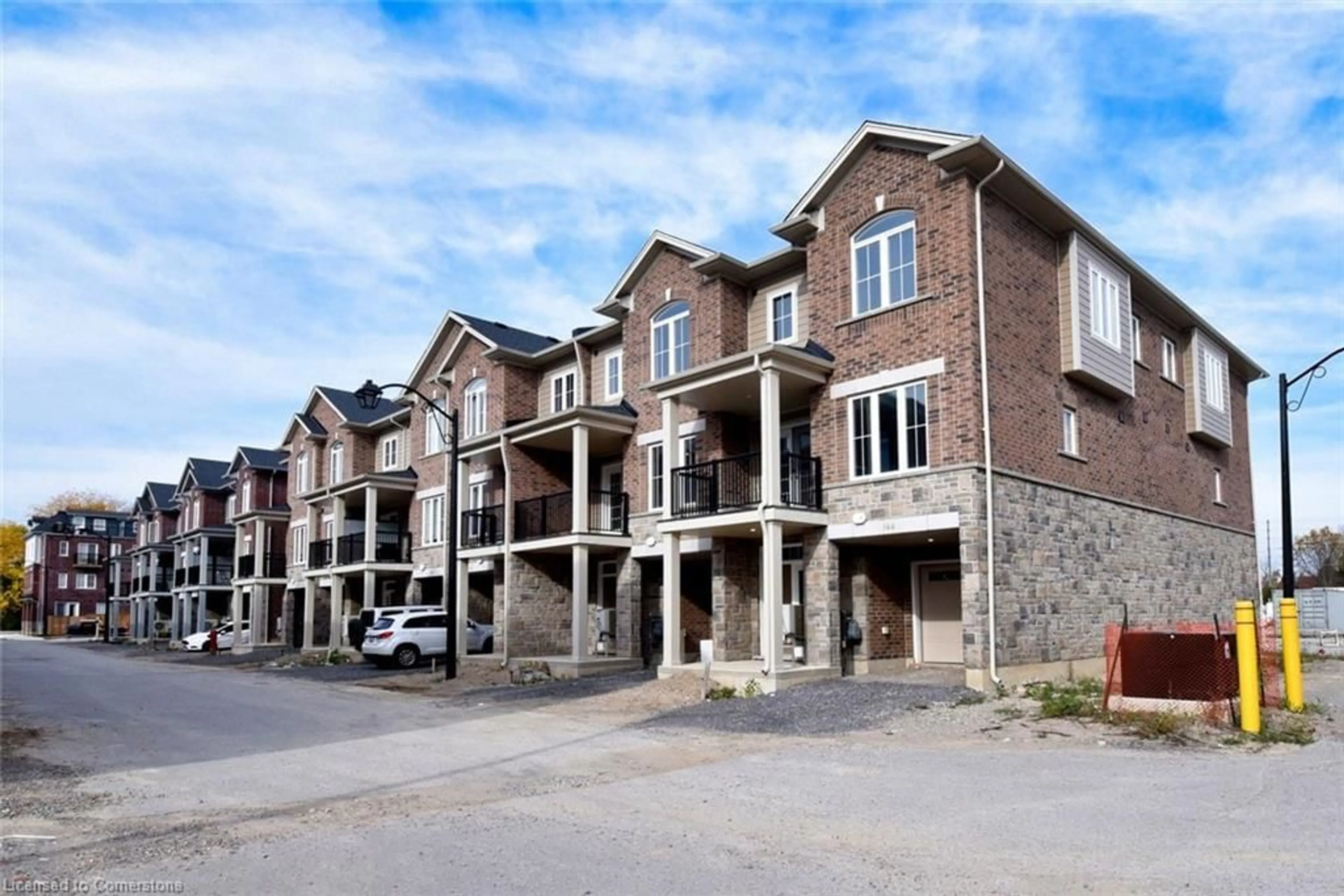 A pic from exterior of the house or condo, the street view for 677 Park Rd #143, Brantford Ontario N3R 0A2