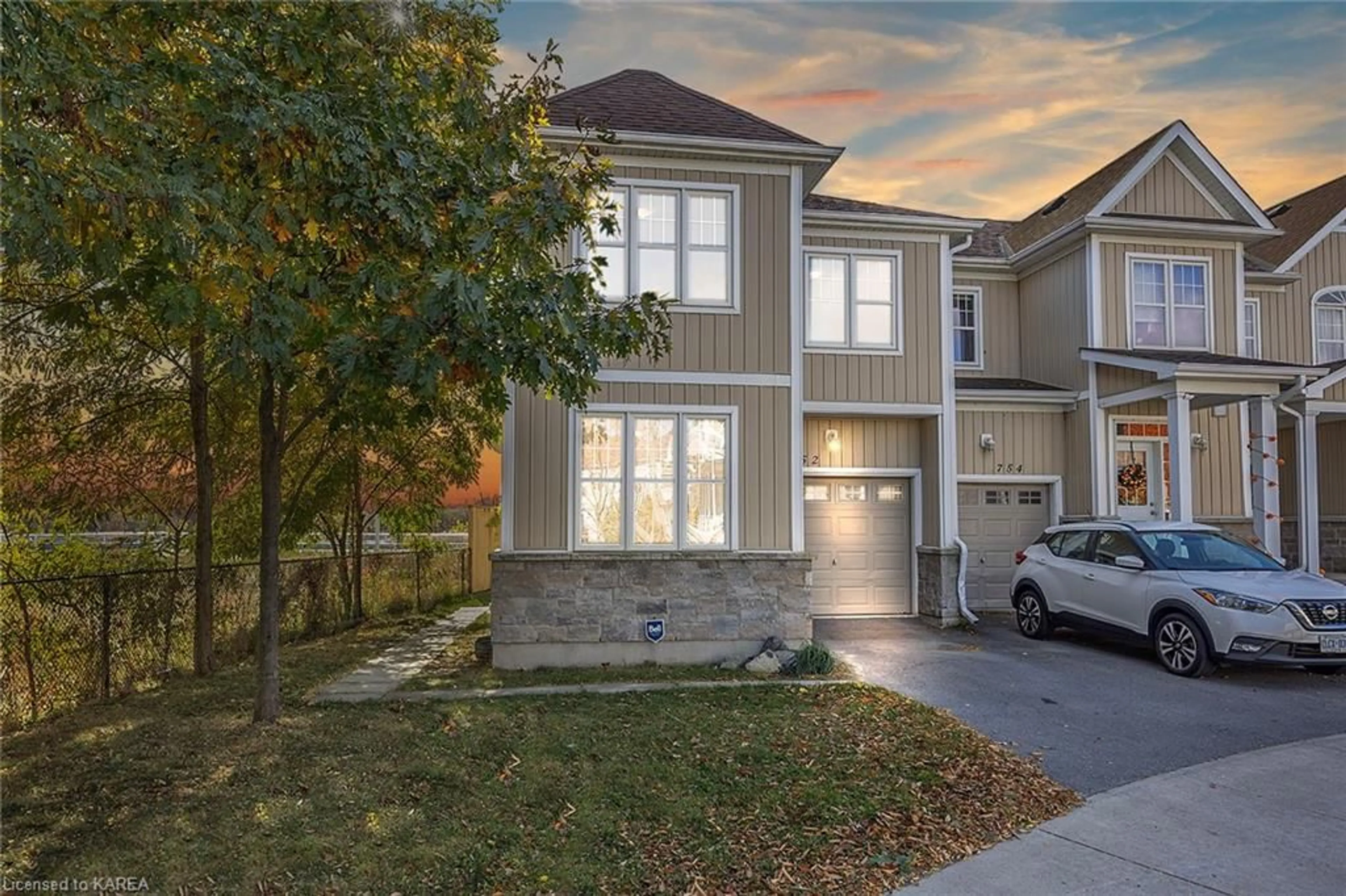 A pic from exterior of the house or condo, the street view for 752 Newmarket Lane, Kingston Ontario K7K 0C8