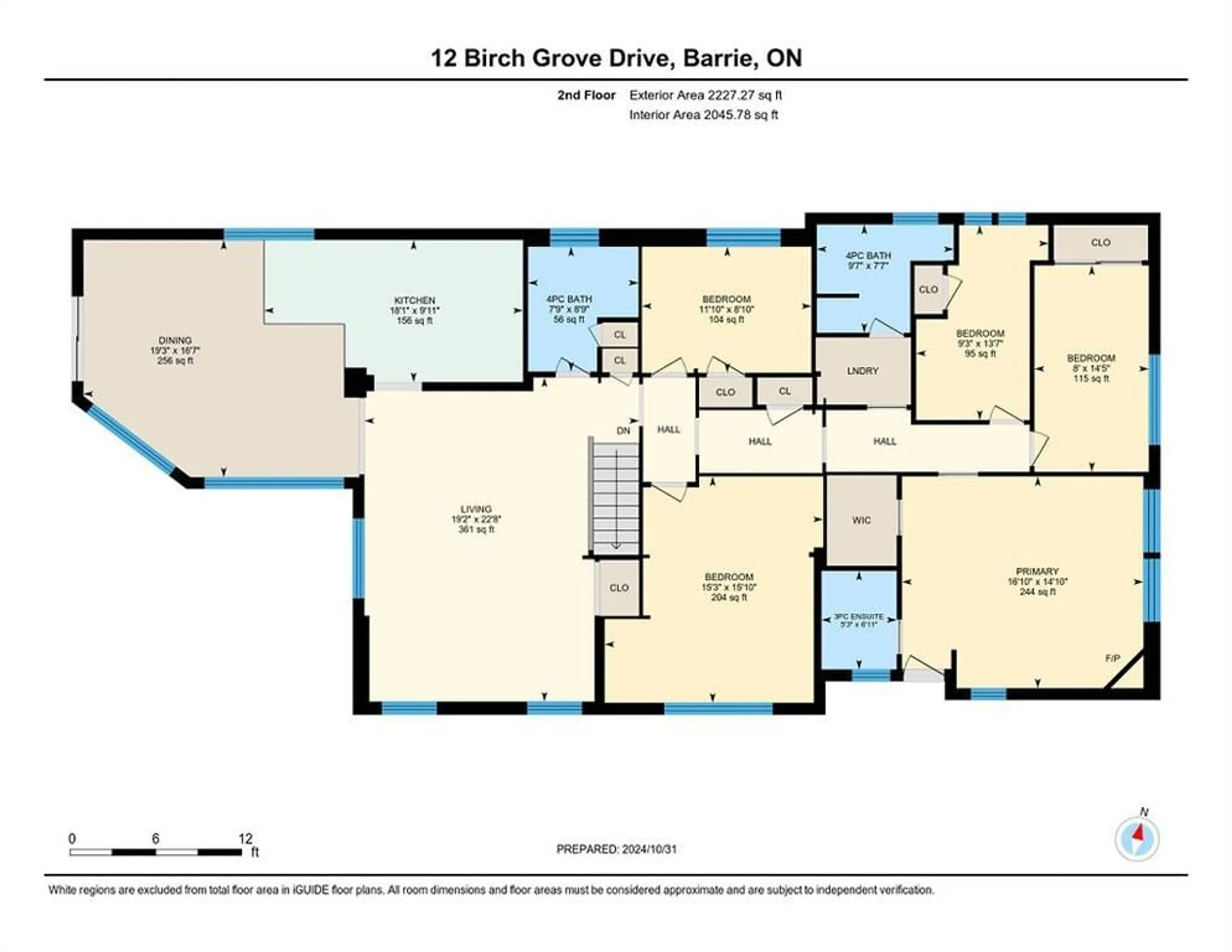 Floor plan for 12 Birch Grove Dr, Horseshoe Valley Ontario L4M 4Y8