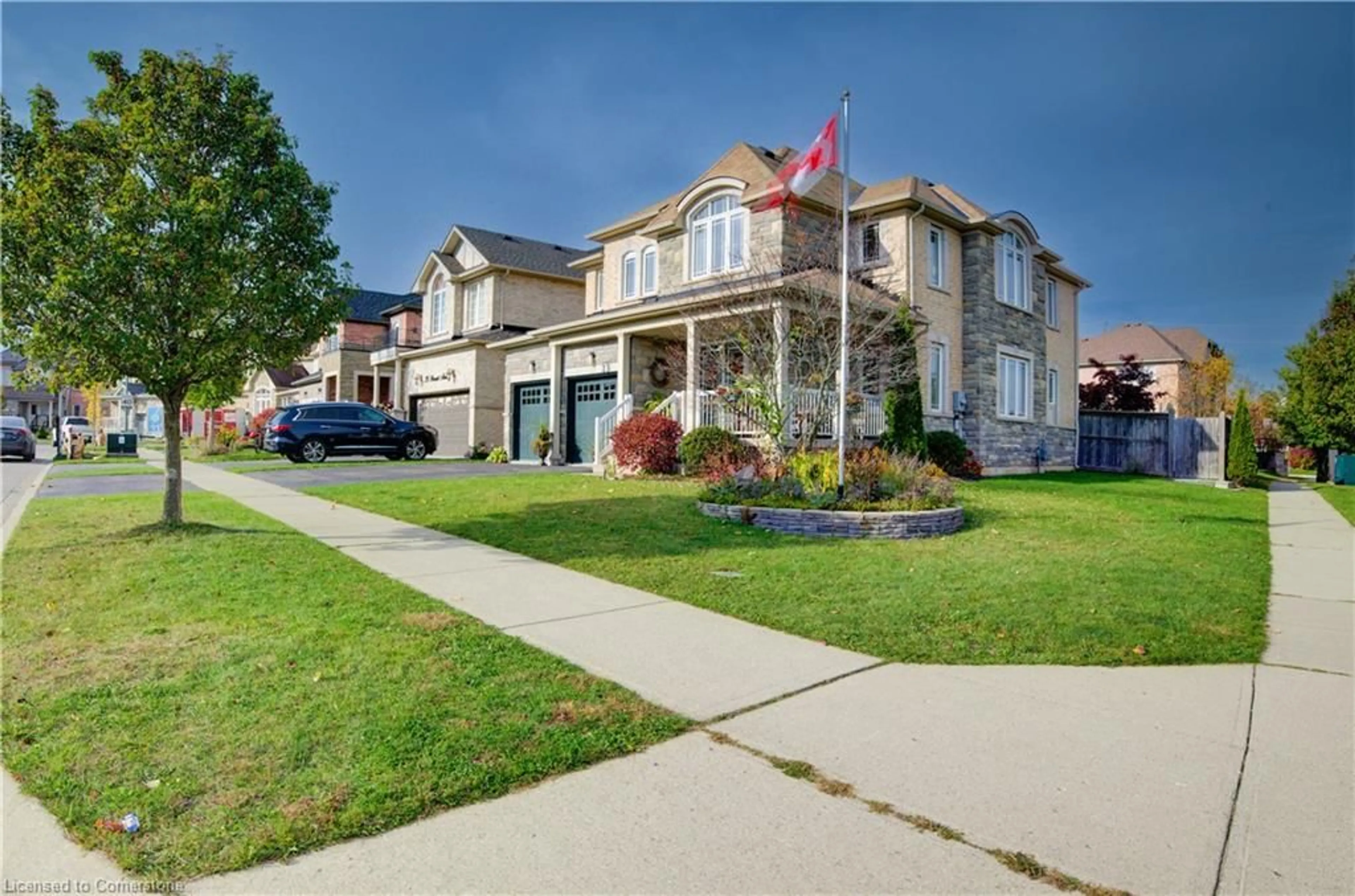 Frontside or backside of a home, the street view for 23 Barrett Ave, Brantford Ontario N3S 0B2