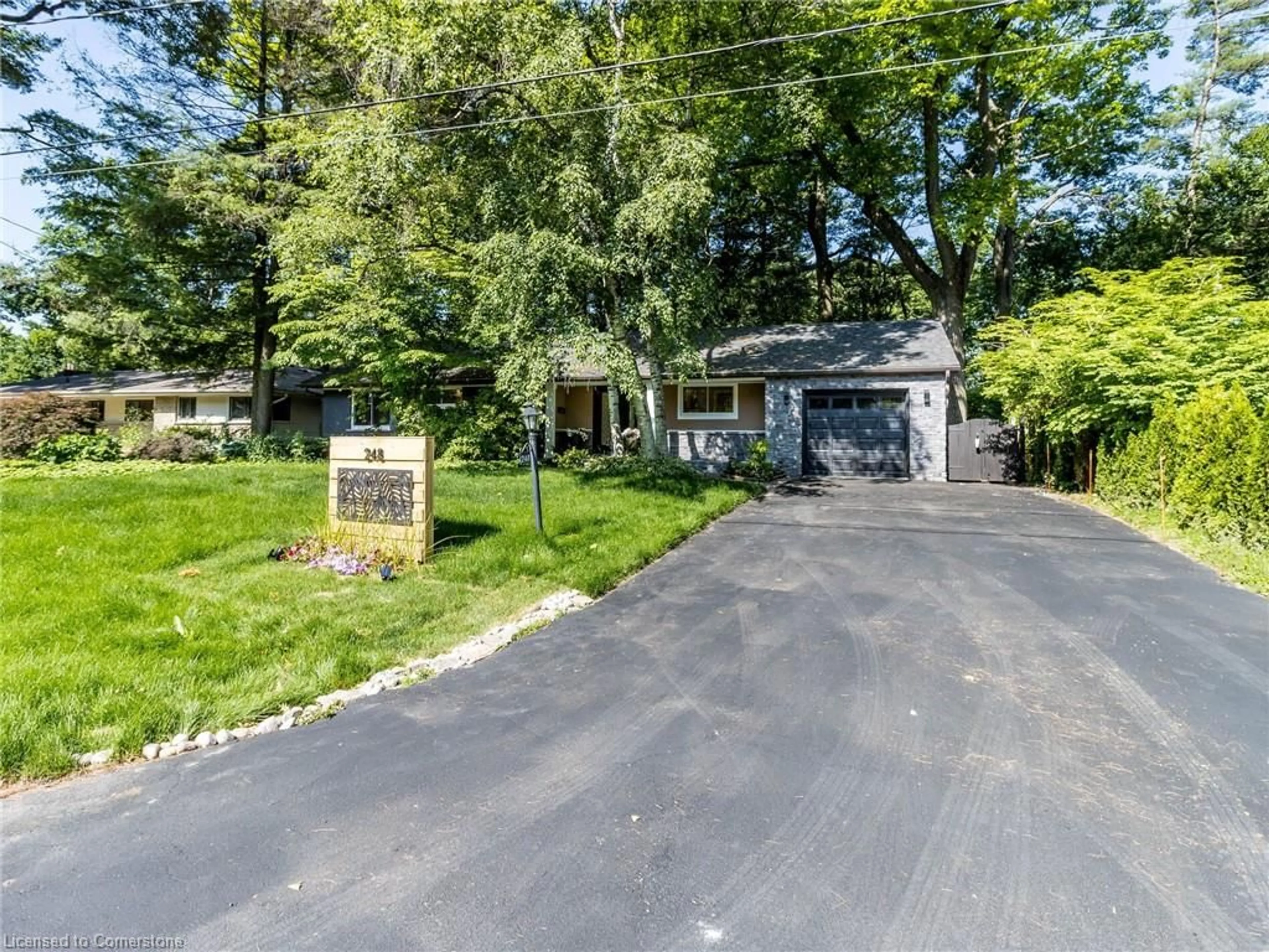 Frontside or backside of a home, the street view for 248 Robina Rd, Ancaster Ontario L9G 2L5