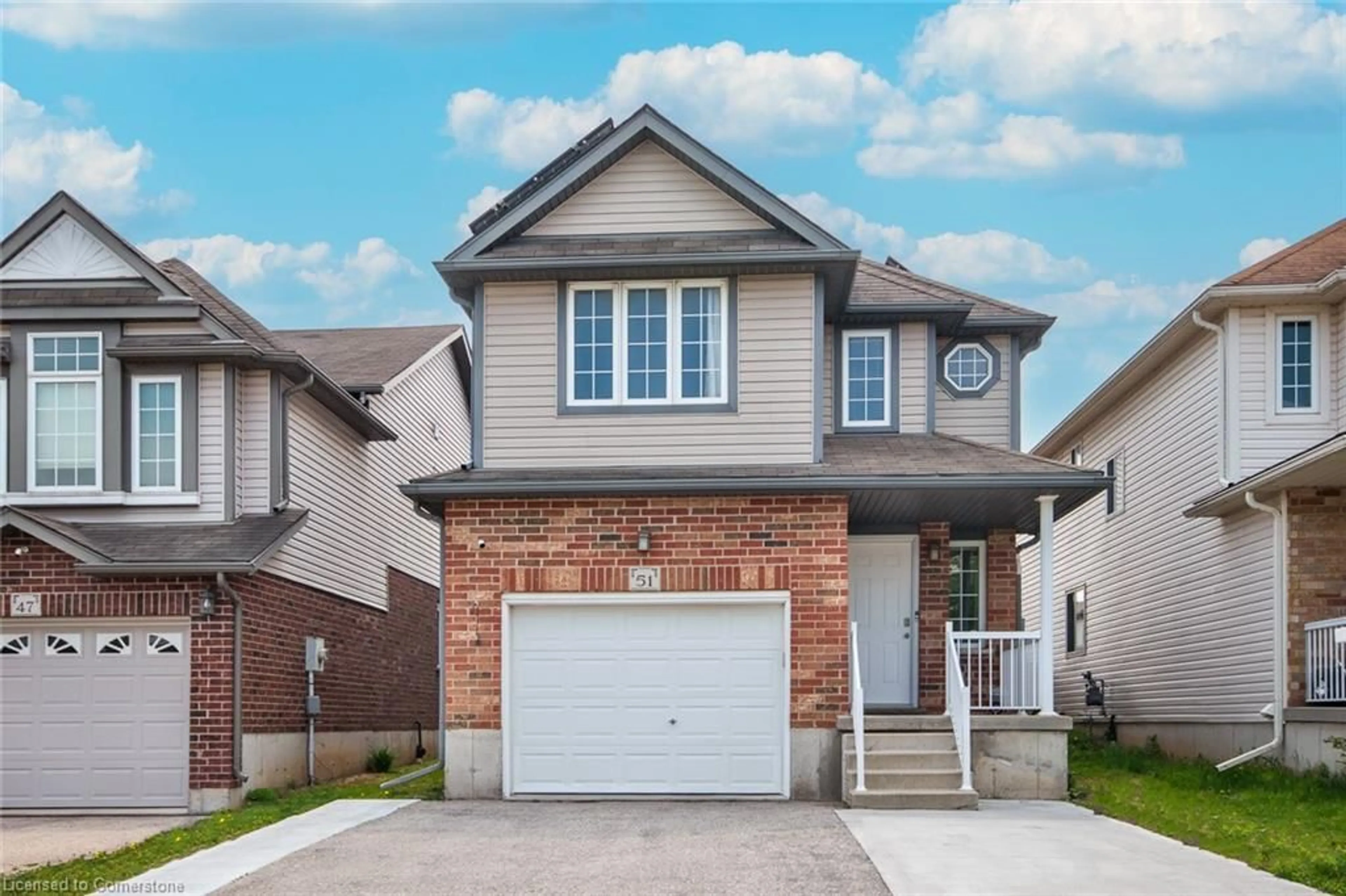 Frontside or backside of a home, cottage for 51 Seabrook Dr, Kitchener Ontario N2R 1Y1