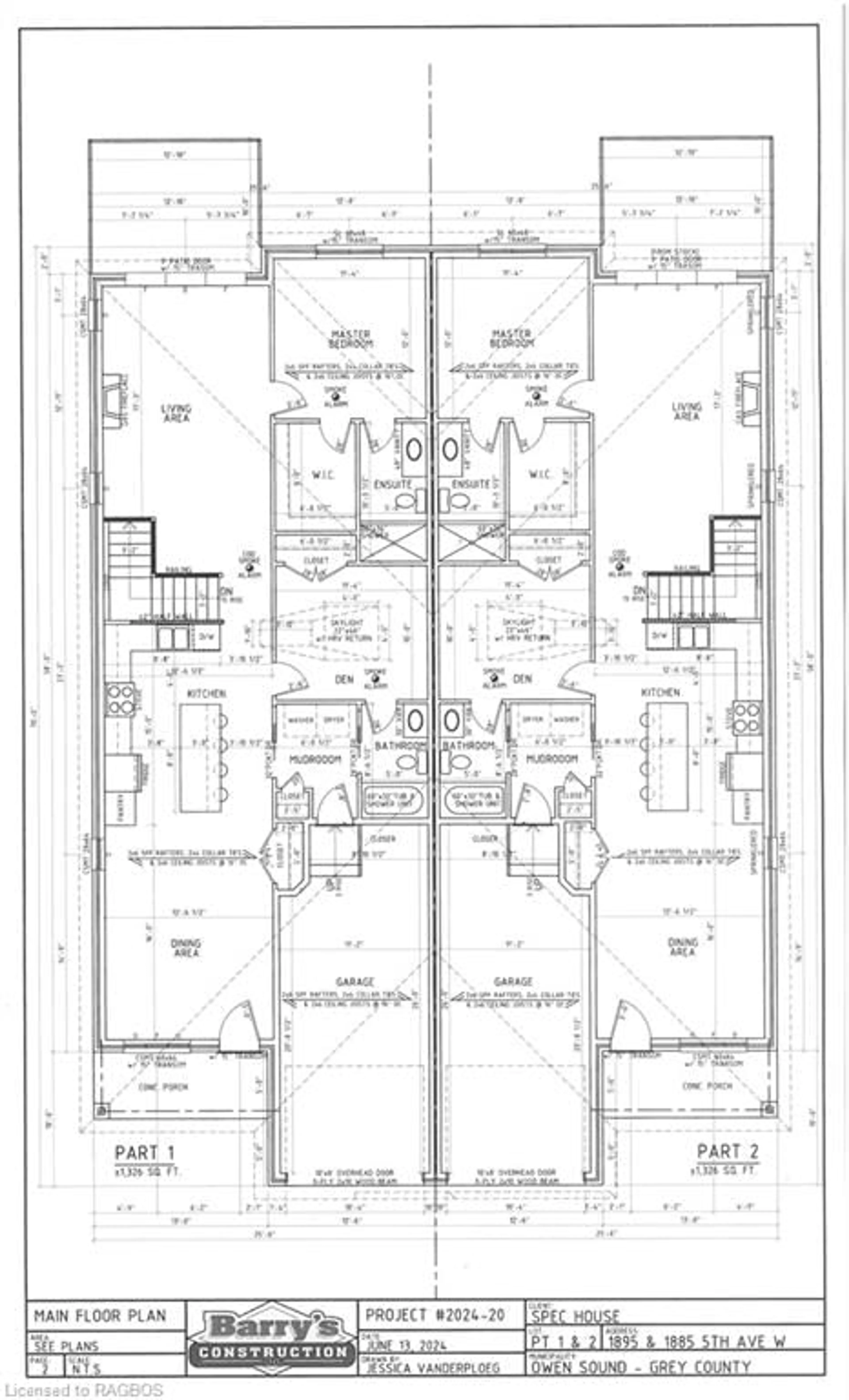 Floor plan for 1895 5th Ave, Owen Sound Ontario N4K 5C2