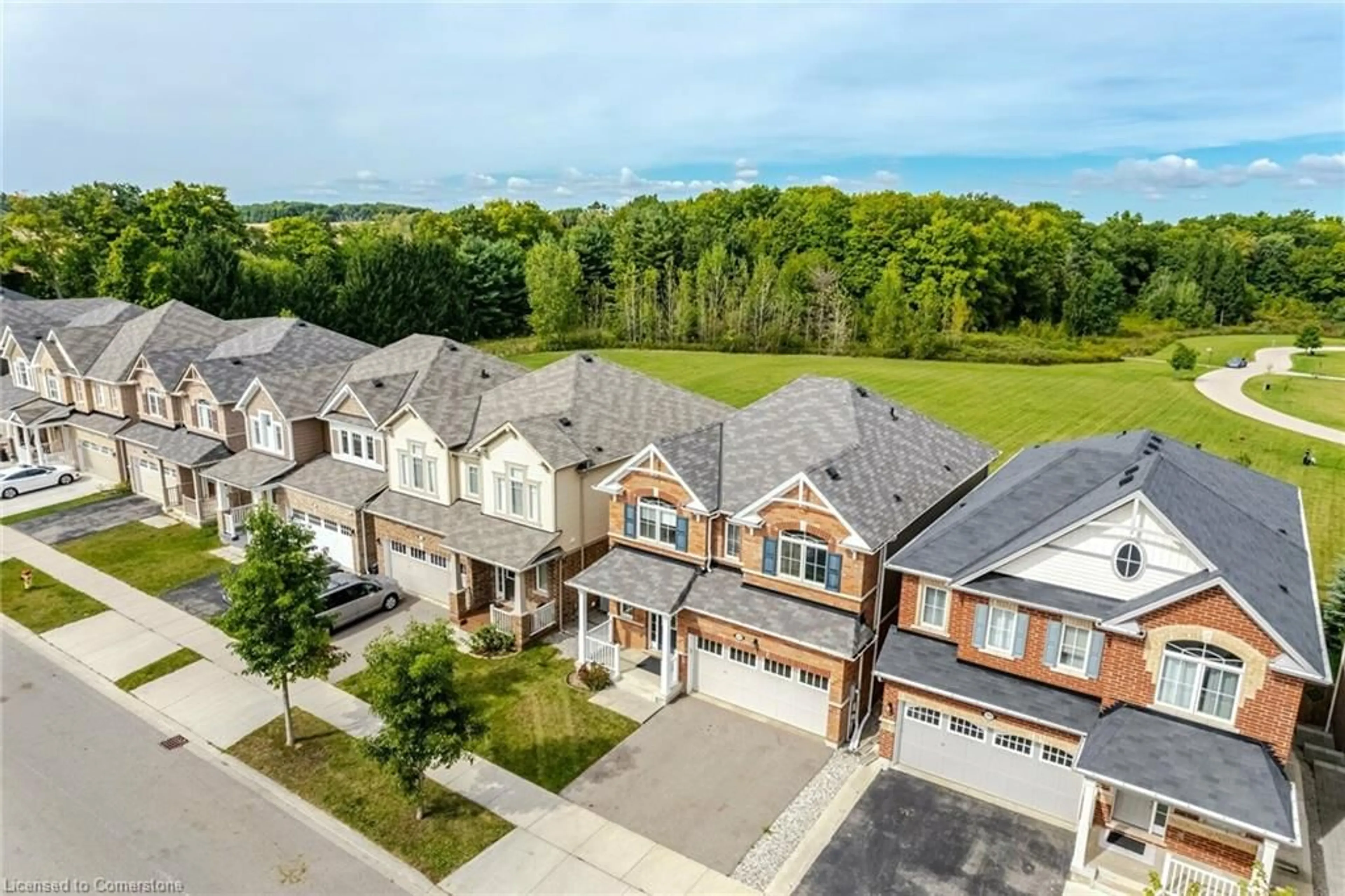 A pic from exterior of the house or condo, the street view for 308 Shady Glen Cres, Kitchener Ontario N2R 0K1