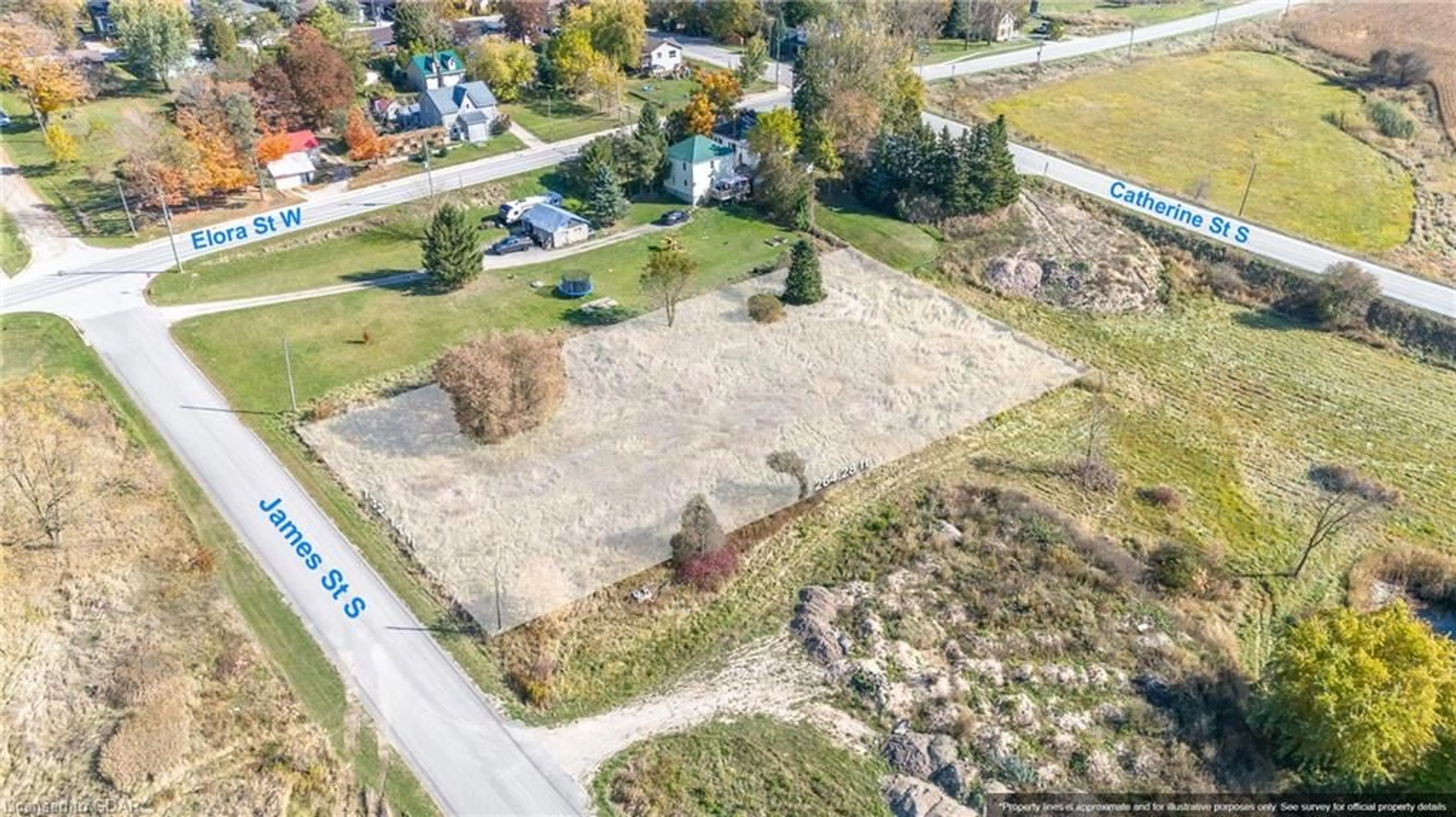 Frontside or backside of a home, the street view for 0 James St, Rothsay Ontario N0G 2K0