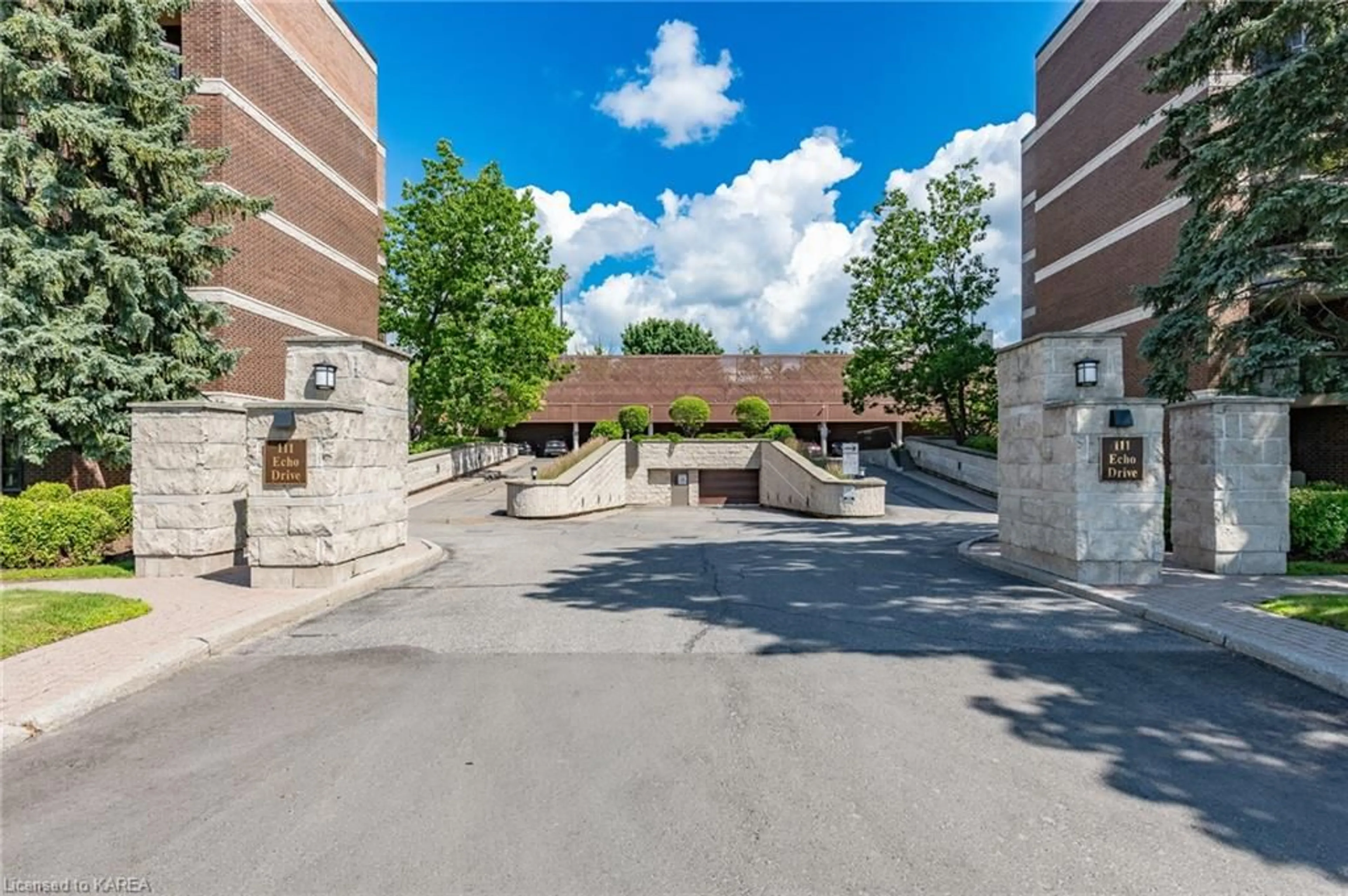 Patio, the front or back of building for 111 Echo Dr #5, Ottawa Ontario K1S 5K8