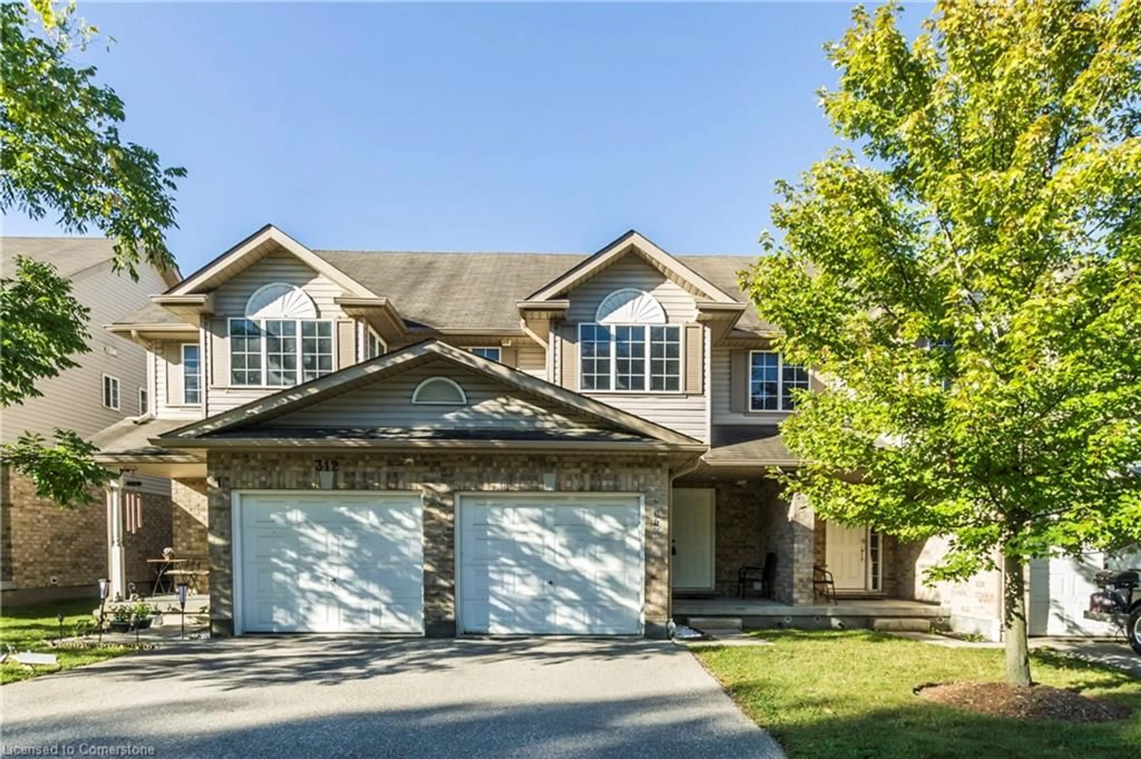 Frontside or backside of a home, cottage for 310 Fallowfield Dr, Kitchener Ontario N2C 0A9