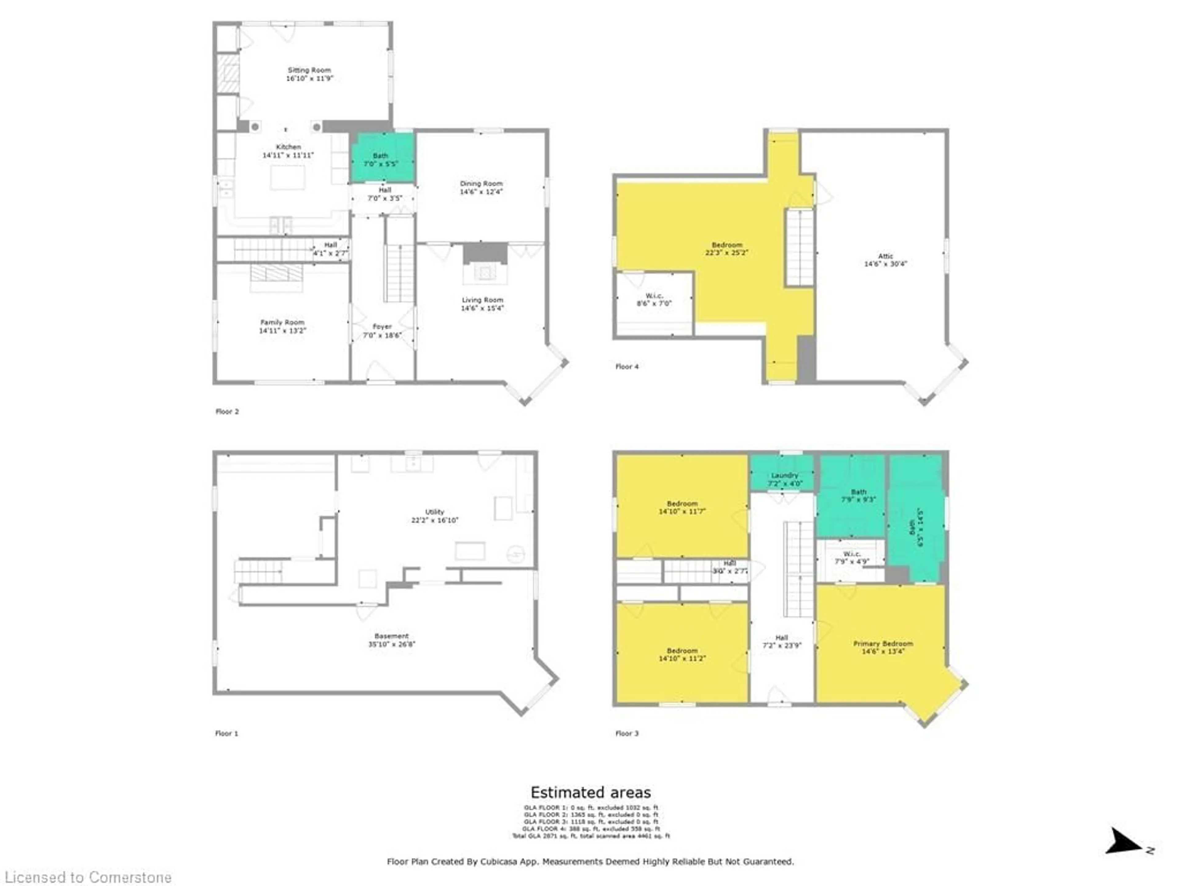 Floor plan for 172 Norfolk St, Simcoe Ontario N3Y 2W4