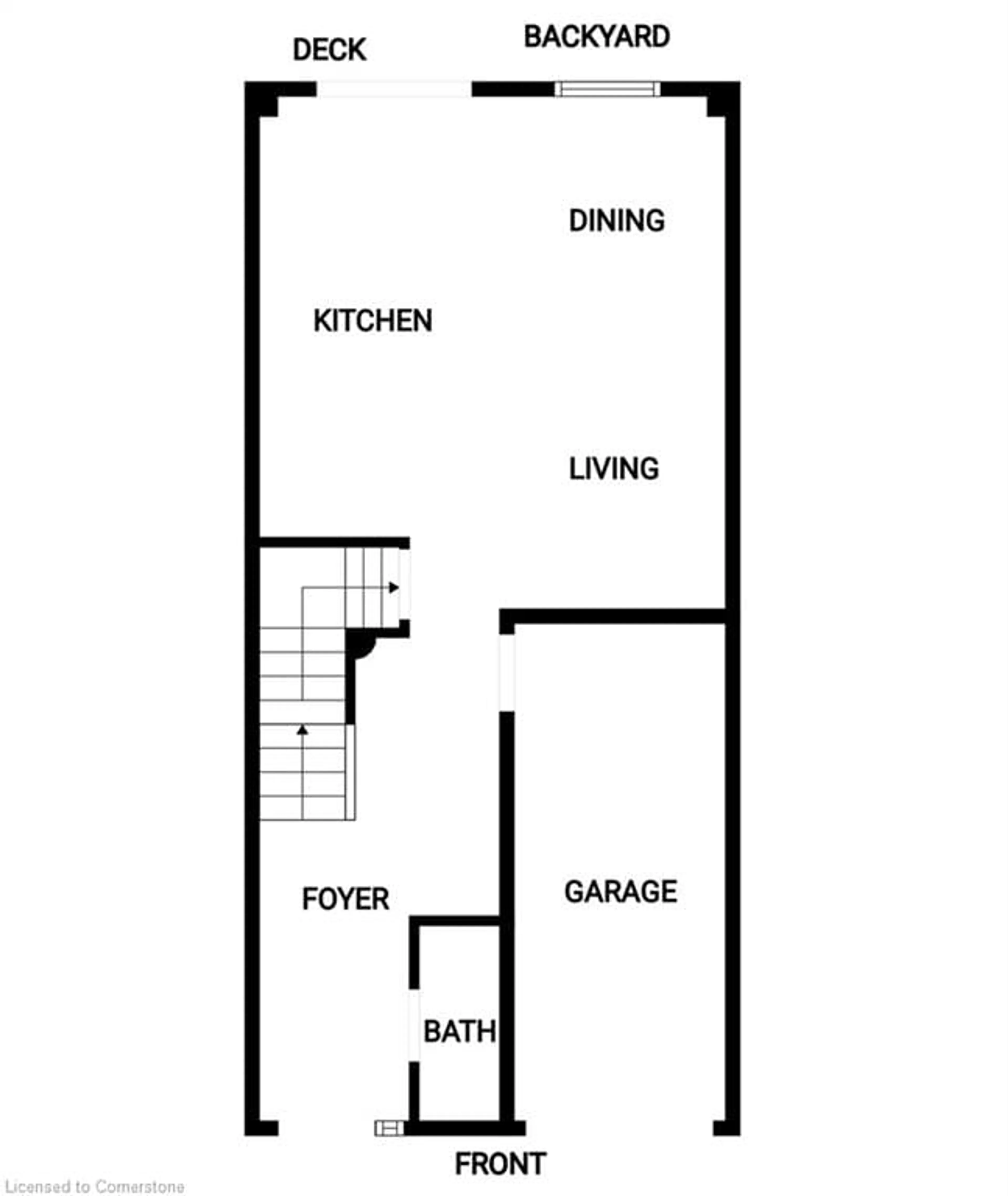 Floor plan for 26 Westvillage Dr, Hamilton Ontario L9B 2S2