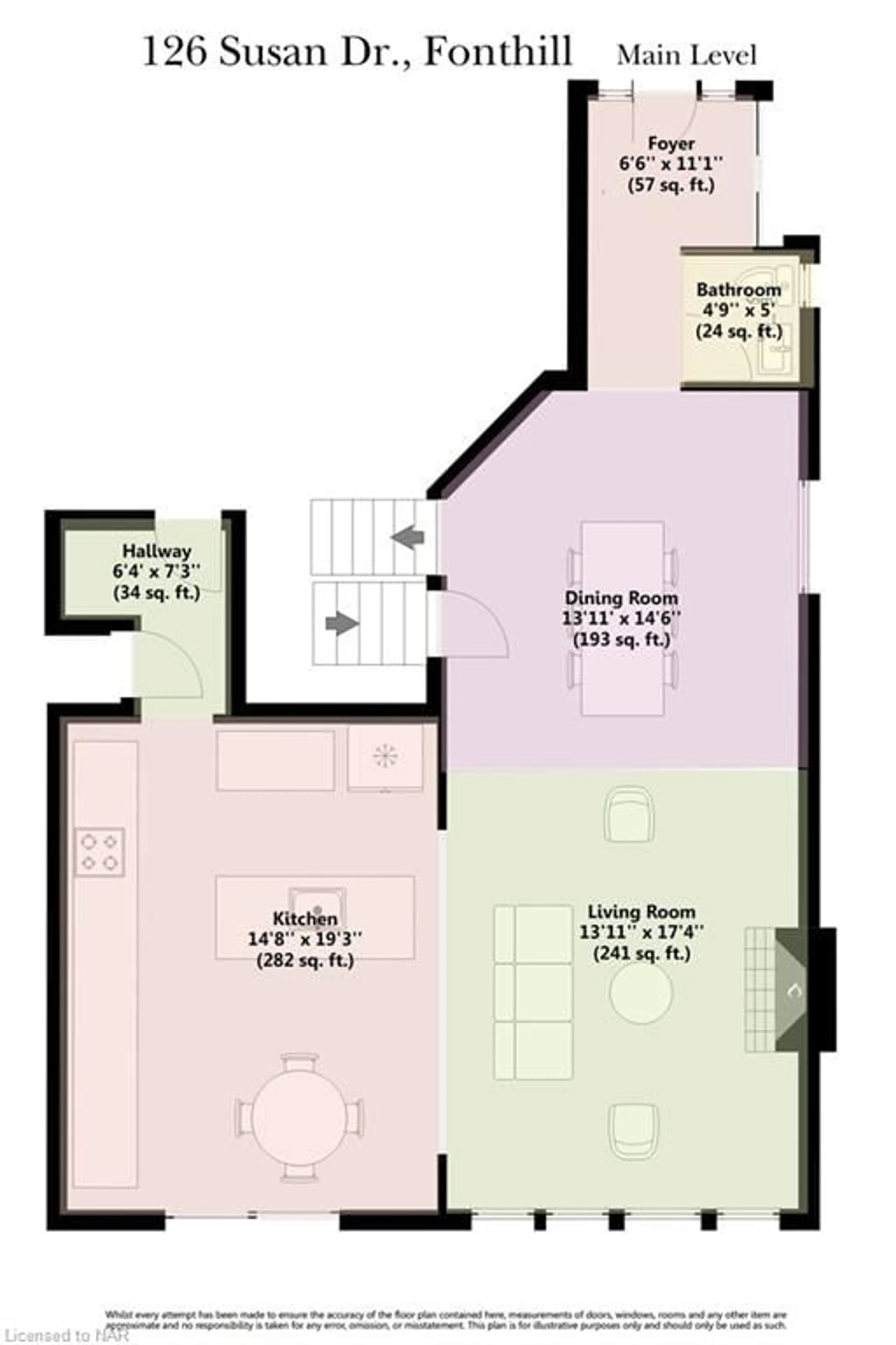 Floor plan for 126 Susan Dr, Fonthill Ontario L3B 5N5