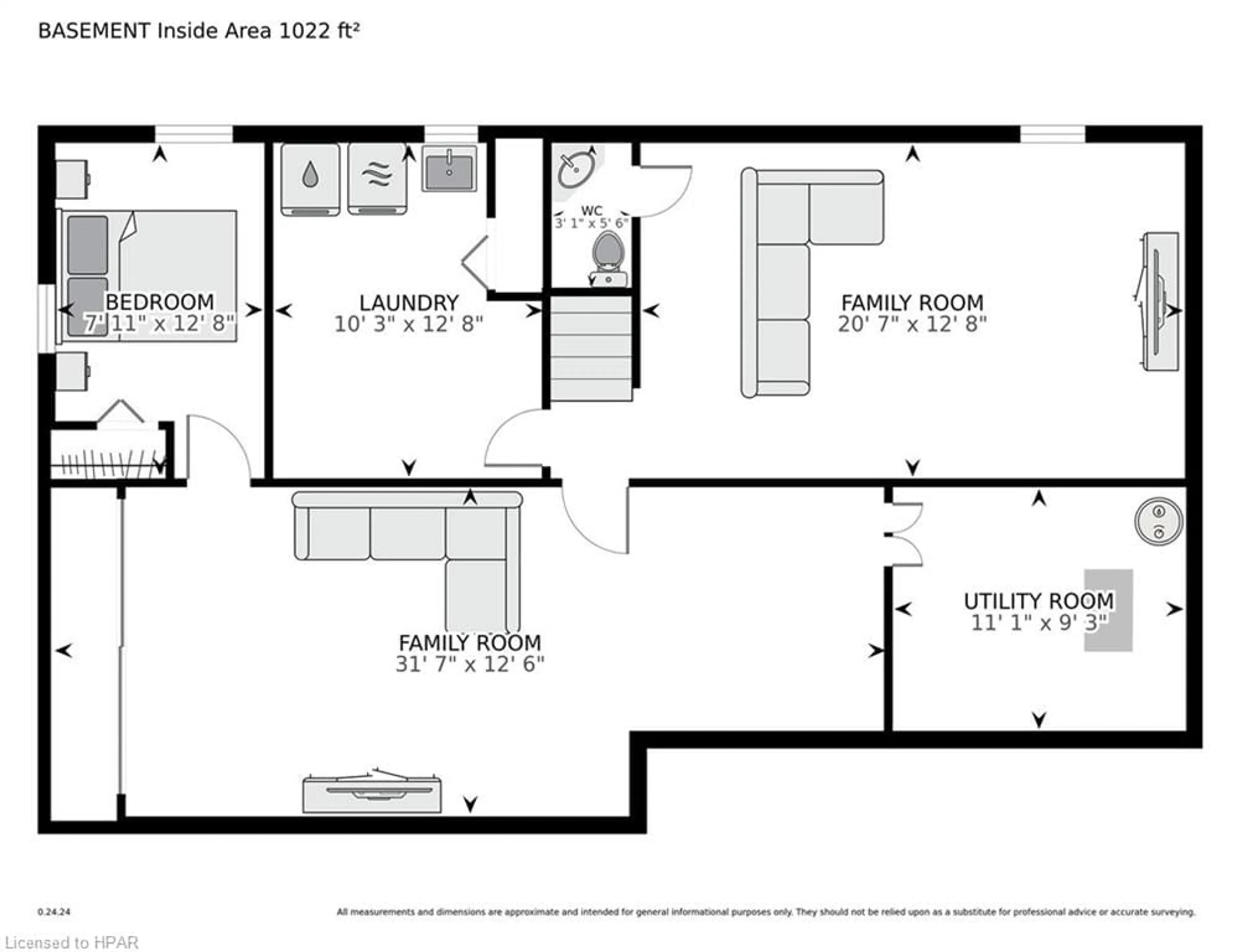 Floor plan for 472 Jones St, St. Marys Ontario N4X 2C4