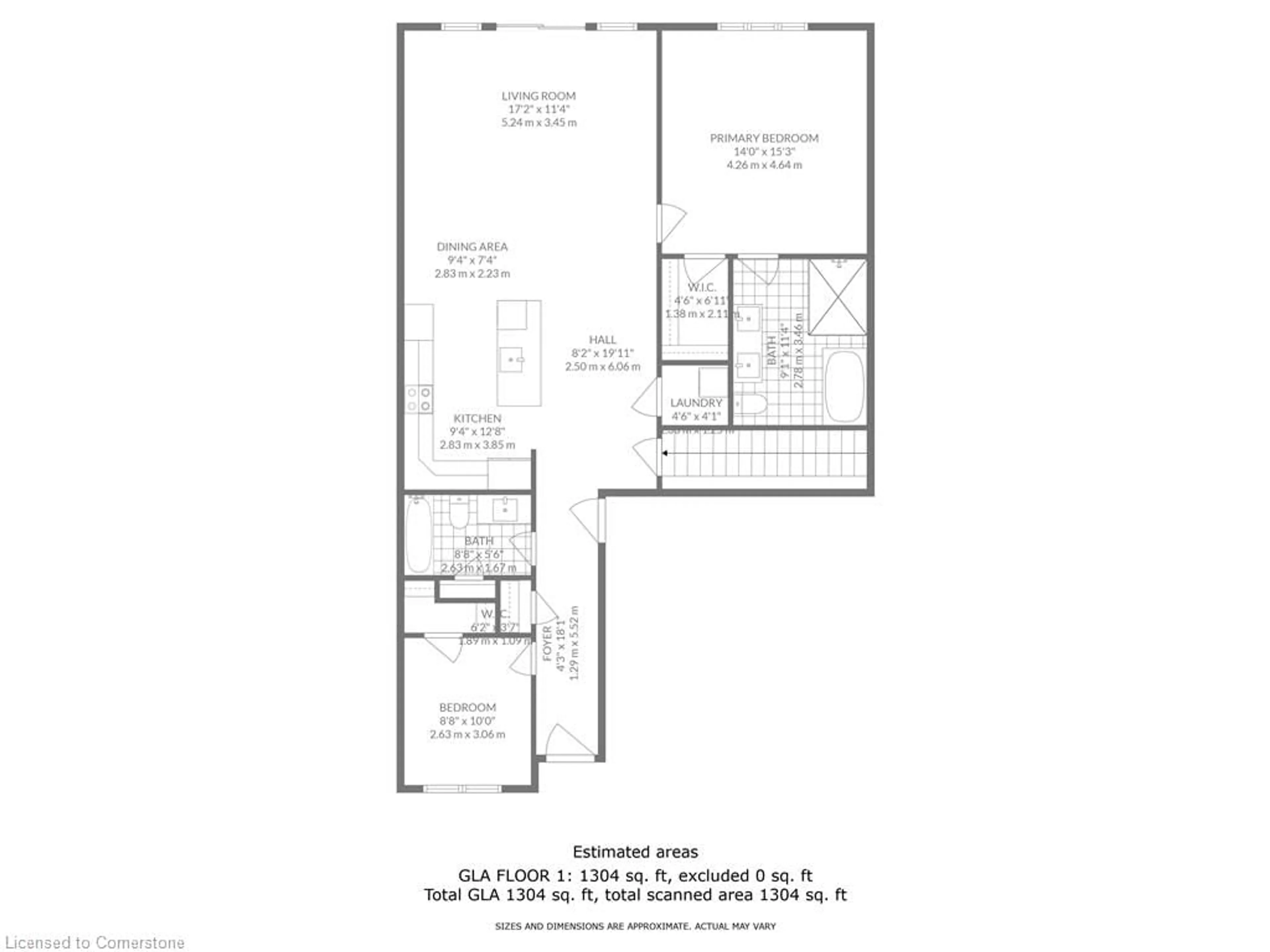 Floor plan for 45 Cranberry Cres, Simcoe Ontario N3Y 0G5