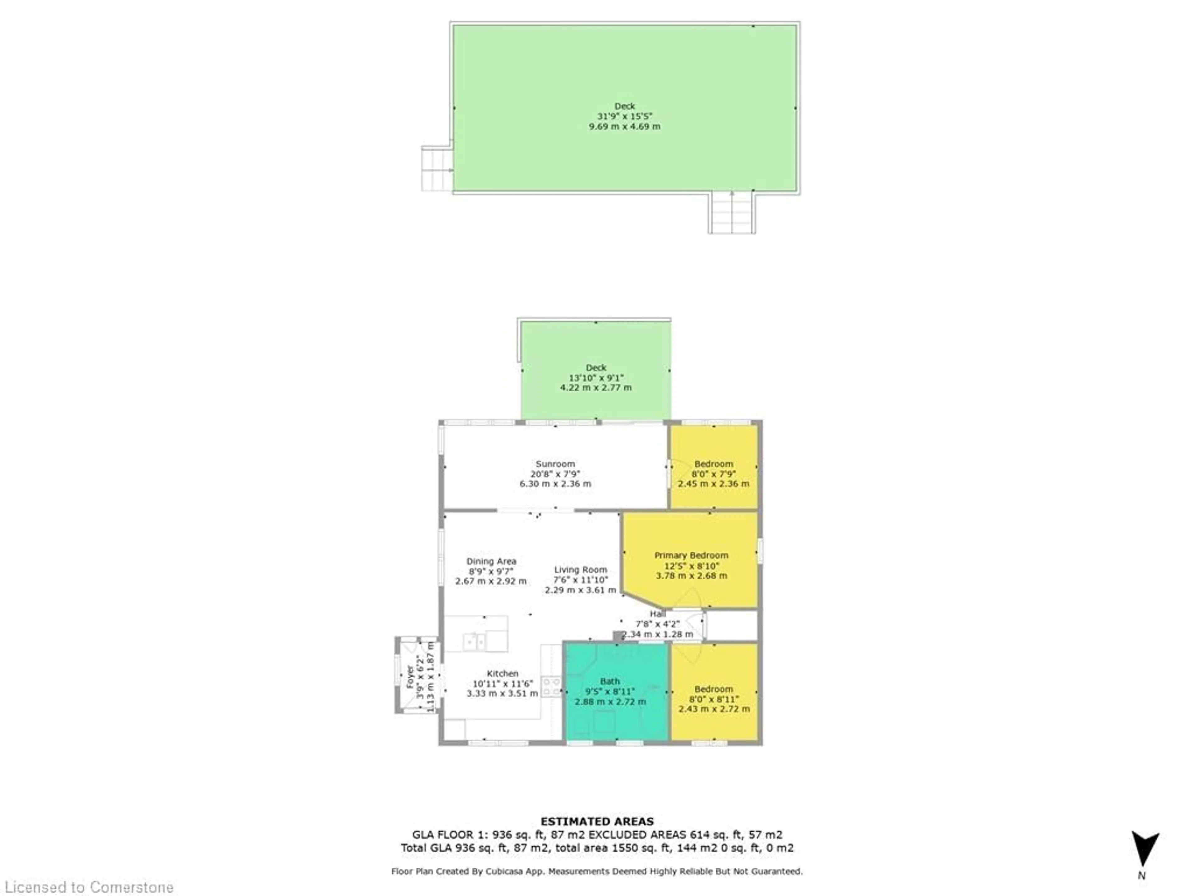 Floor plan for 205 - 203 Hastings Dr, Long Point Ontario N0E 1M0