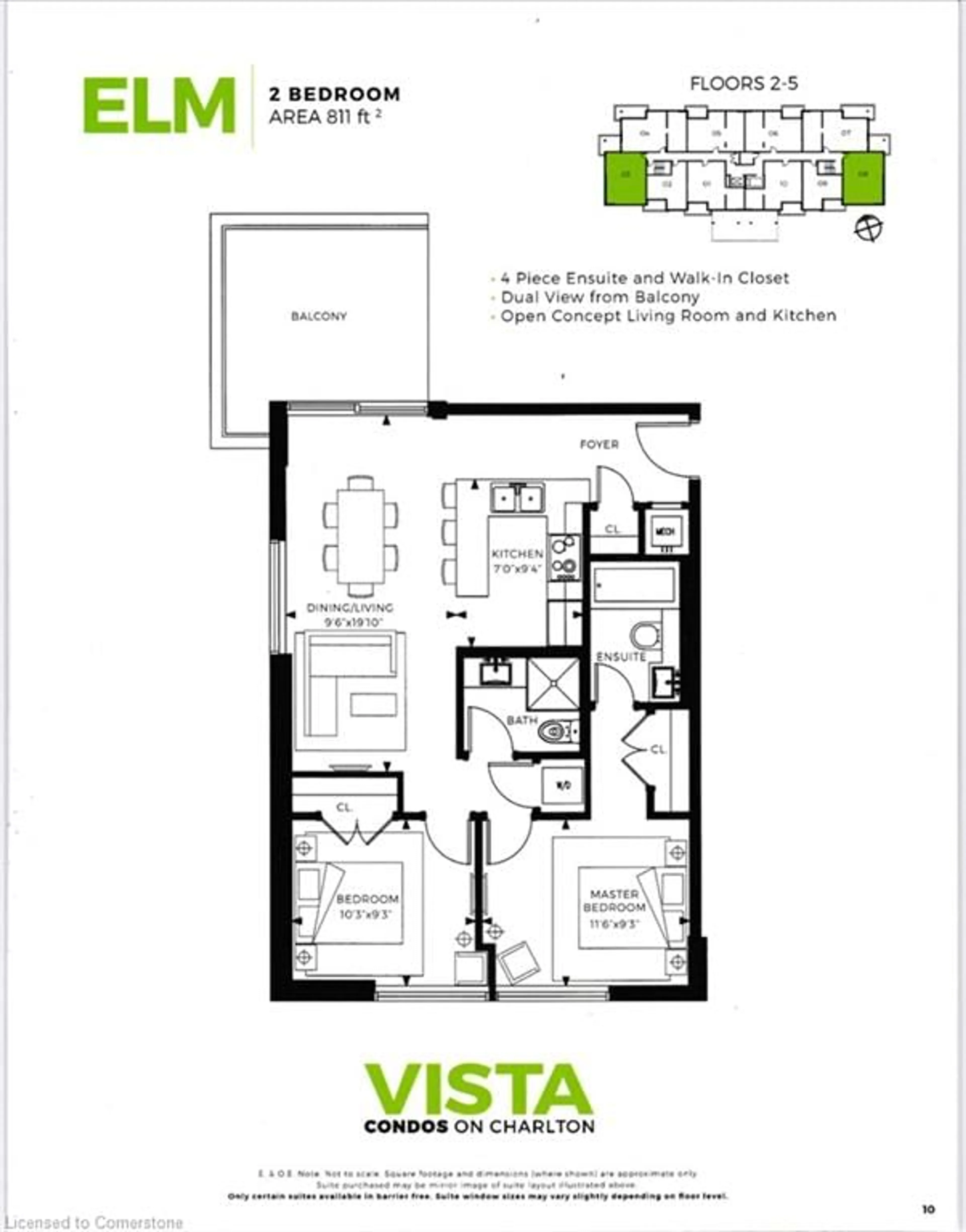 Floor plan for 455 Charlton Ave #208, Hamilton Ontario L8N 0B2