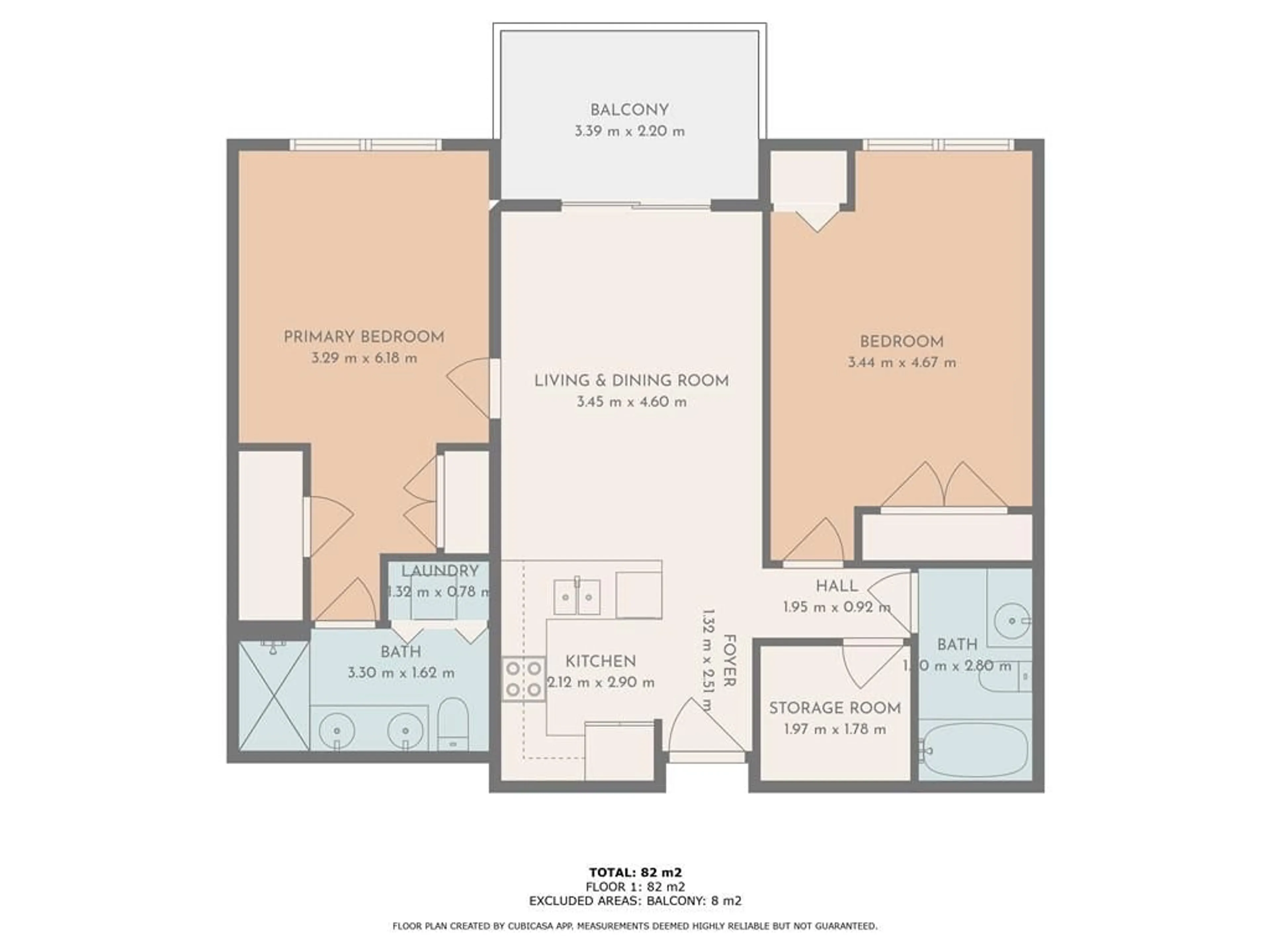 Floor plan for 91 Raglan Street St #307, Collingwood Ontario L9Y 0B2