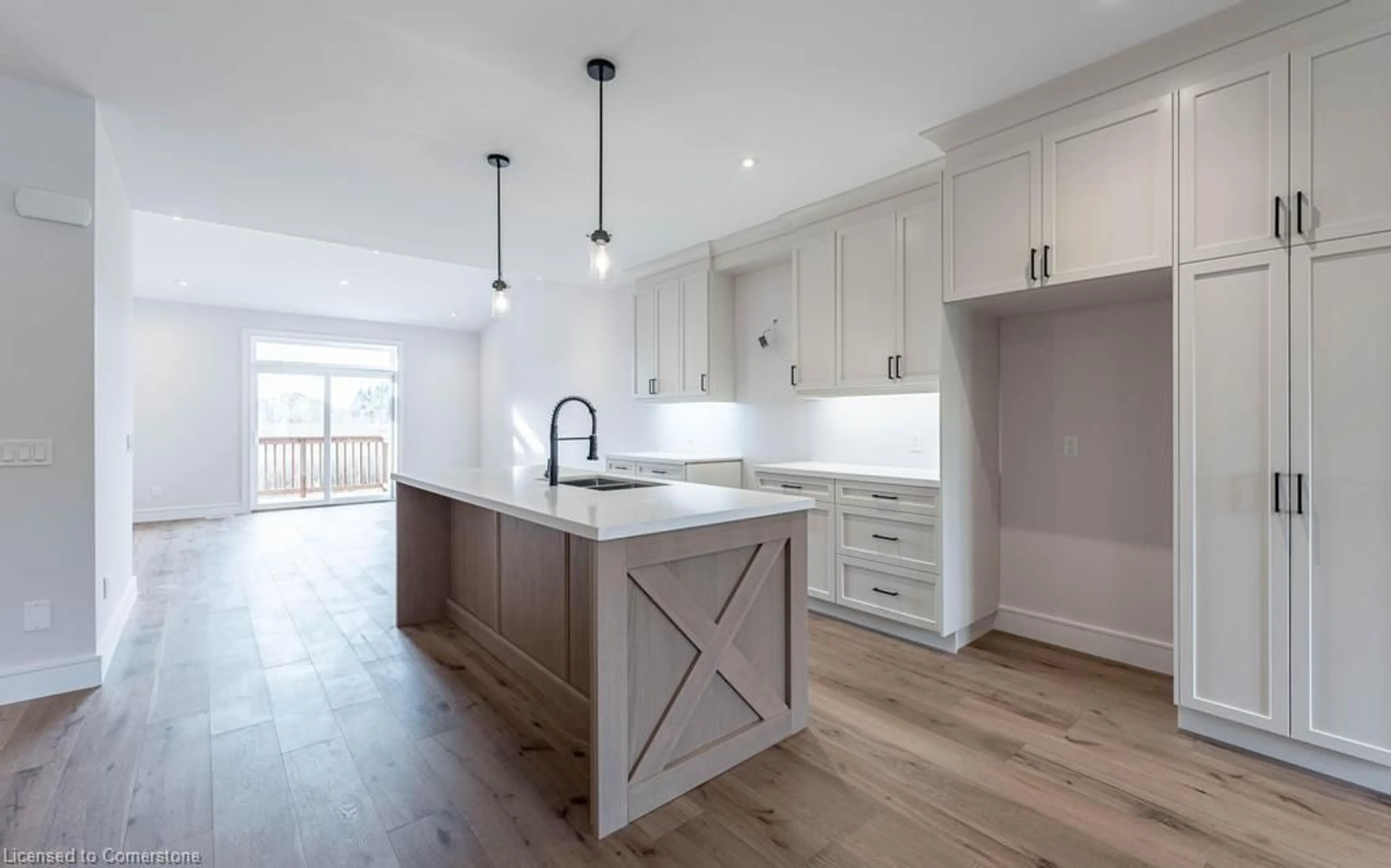 Open concept kitchen for 4116 Fly Rd, Campden Ontario L0R 1G0