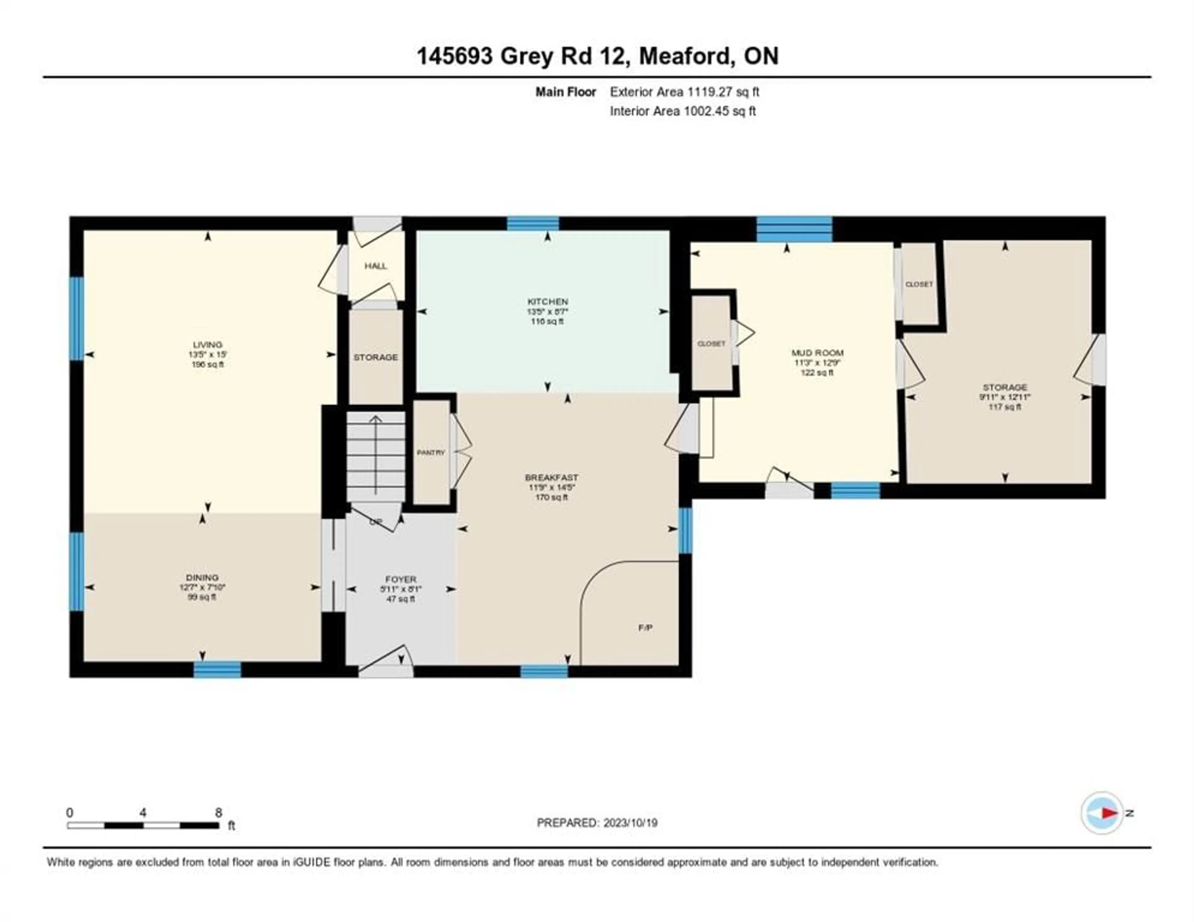 Floor plan for 145693 12 Grey Rd, Meaford Municipality Ontario N4L 1W5