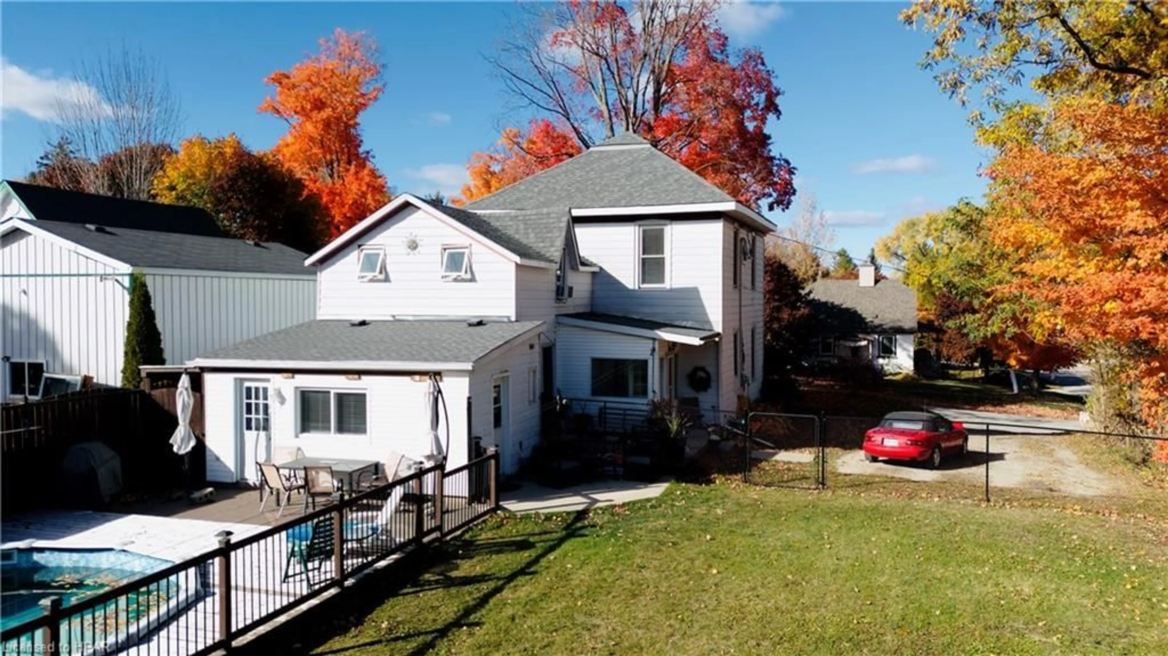 Frontside or backside of a home, the street view for 201 Joseph St, Walkerton Ontario N0G 2V0