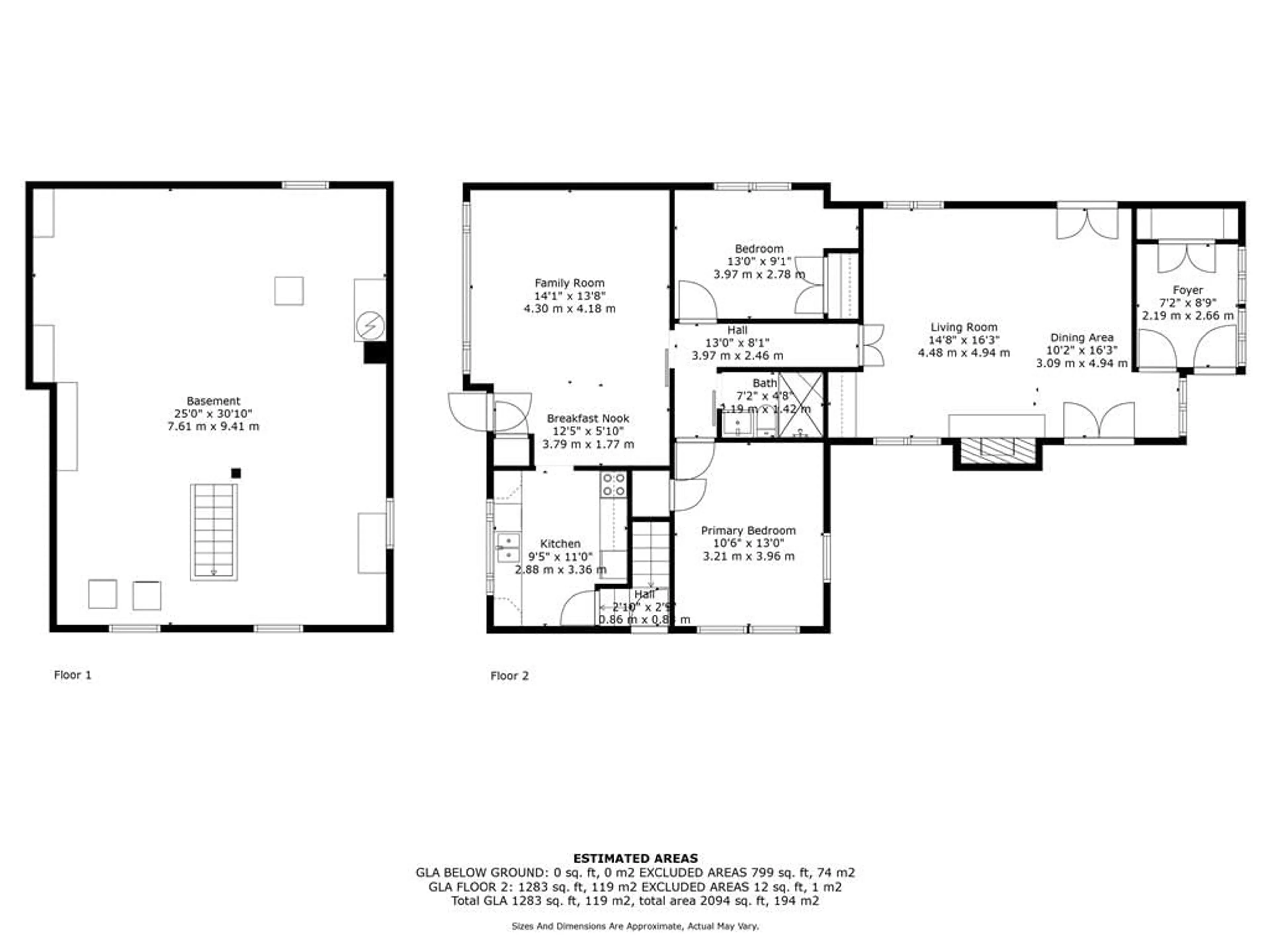 Floor plan for 23 Barrie Terr, Oro-Medonte Ontario L4M 1E8