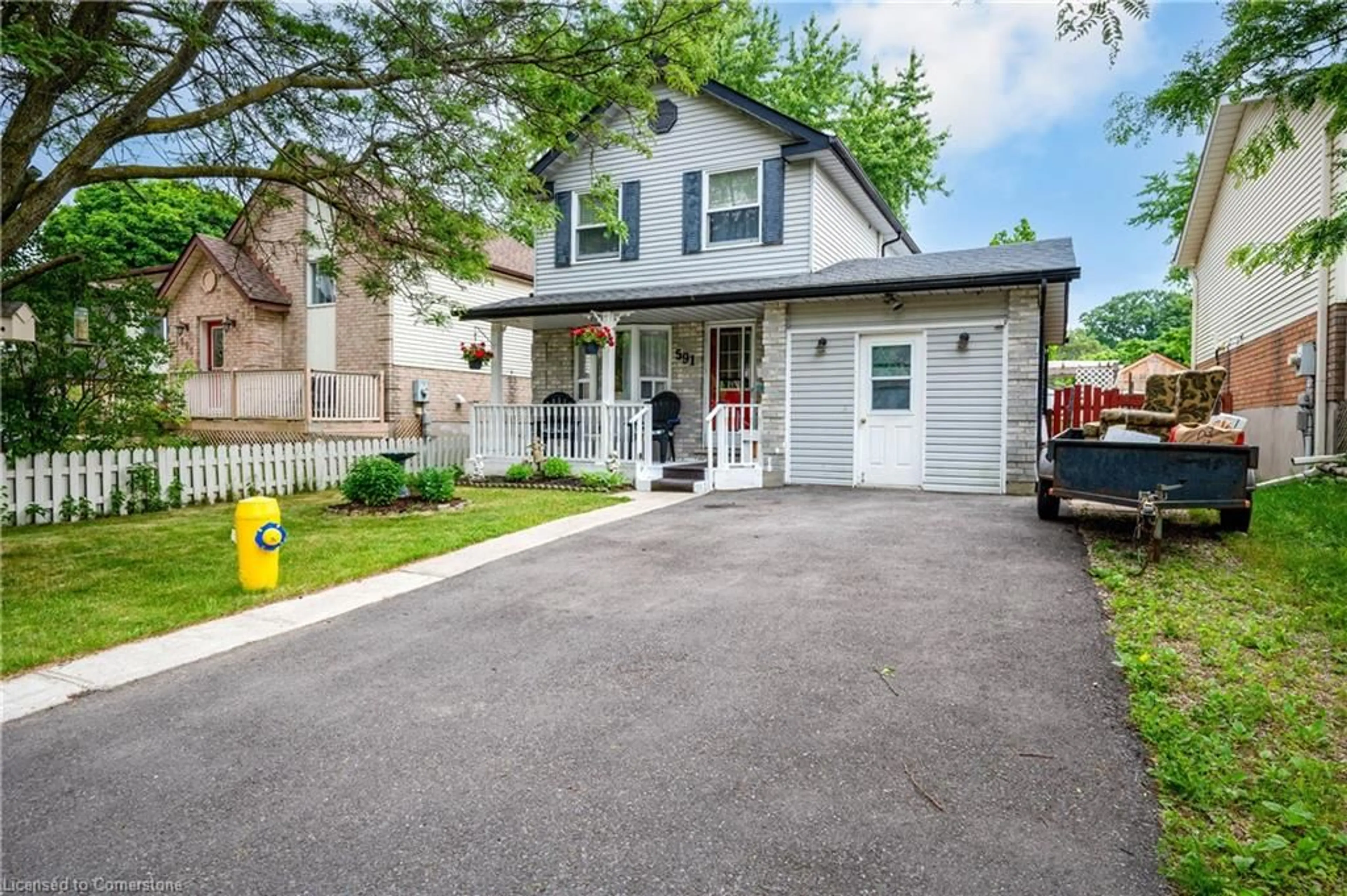 Frontside or backside of a home, cottage for 591 Hillview Rd, Cambridge Ontario N3H 5C3