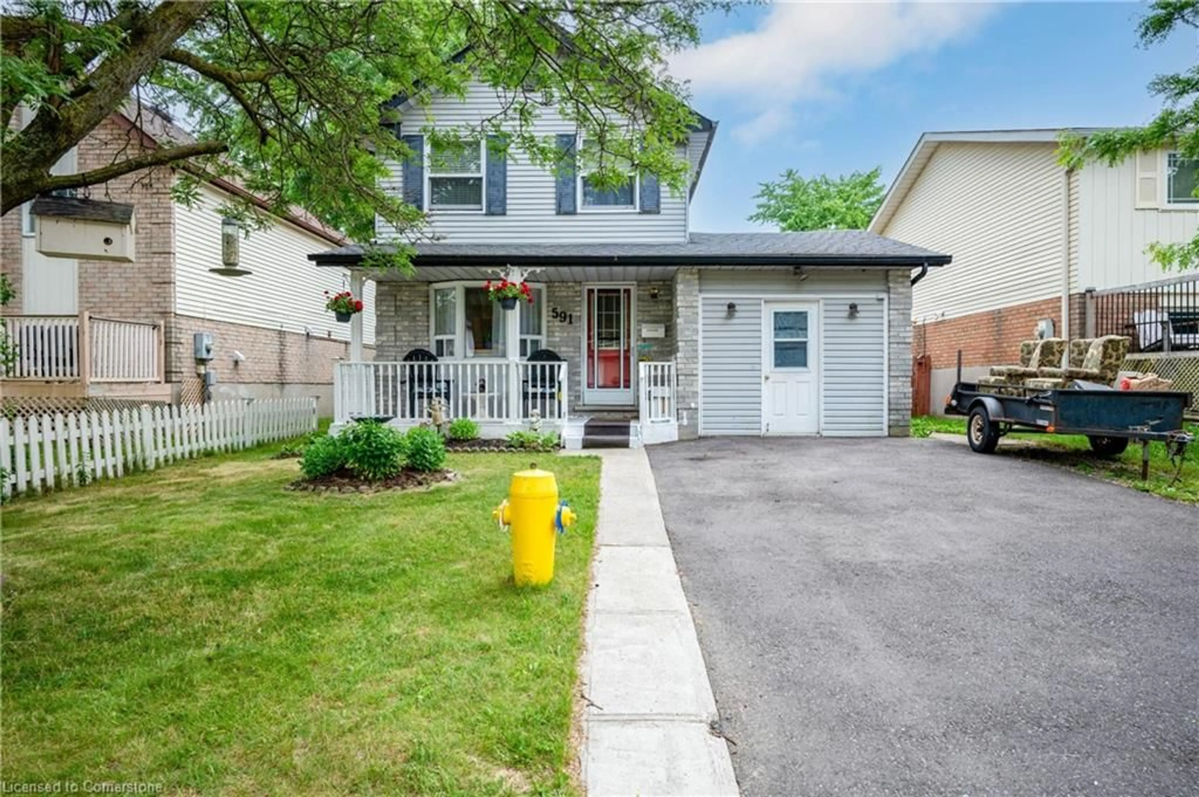 Frontside or backside of a home, cottage for 591 Hillview Rd, Cambridge Ontario N3H 5C3