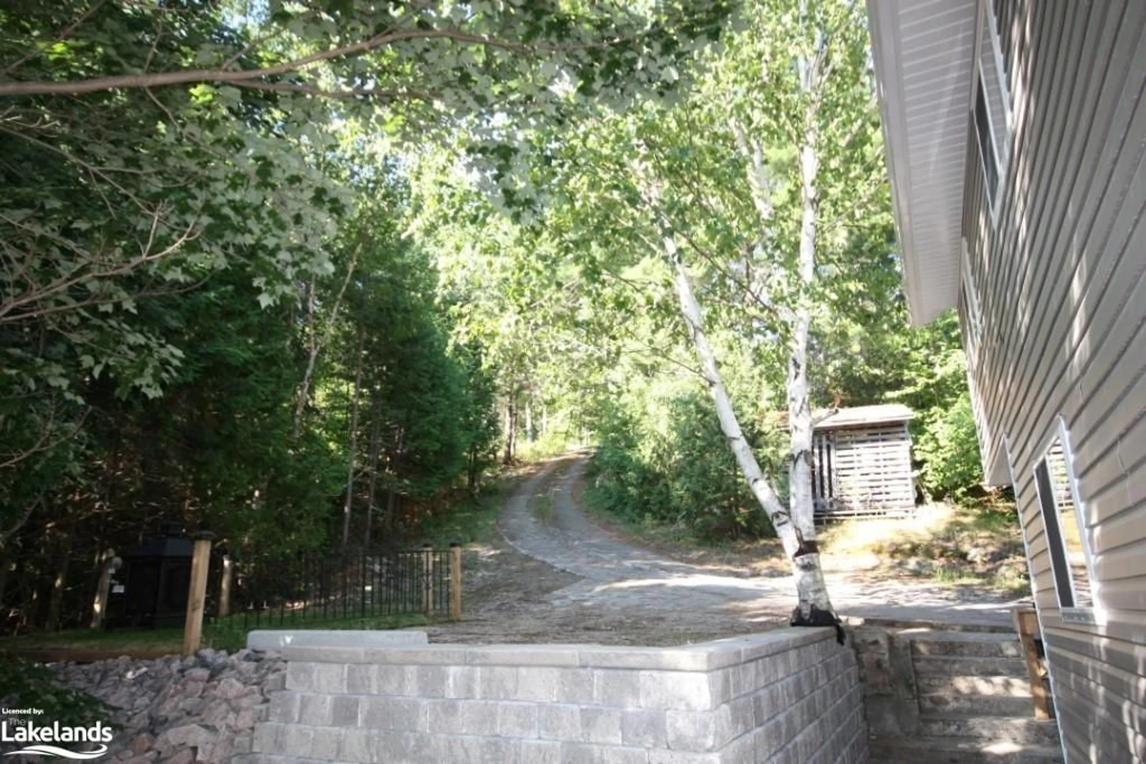 Patio, the street view for 5 Sedgwick Road Rd, Alban Ontario P0M 1A0