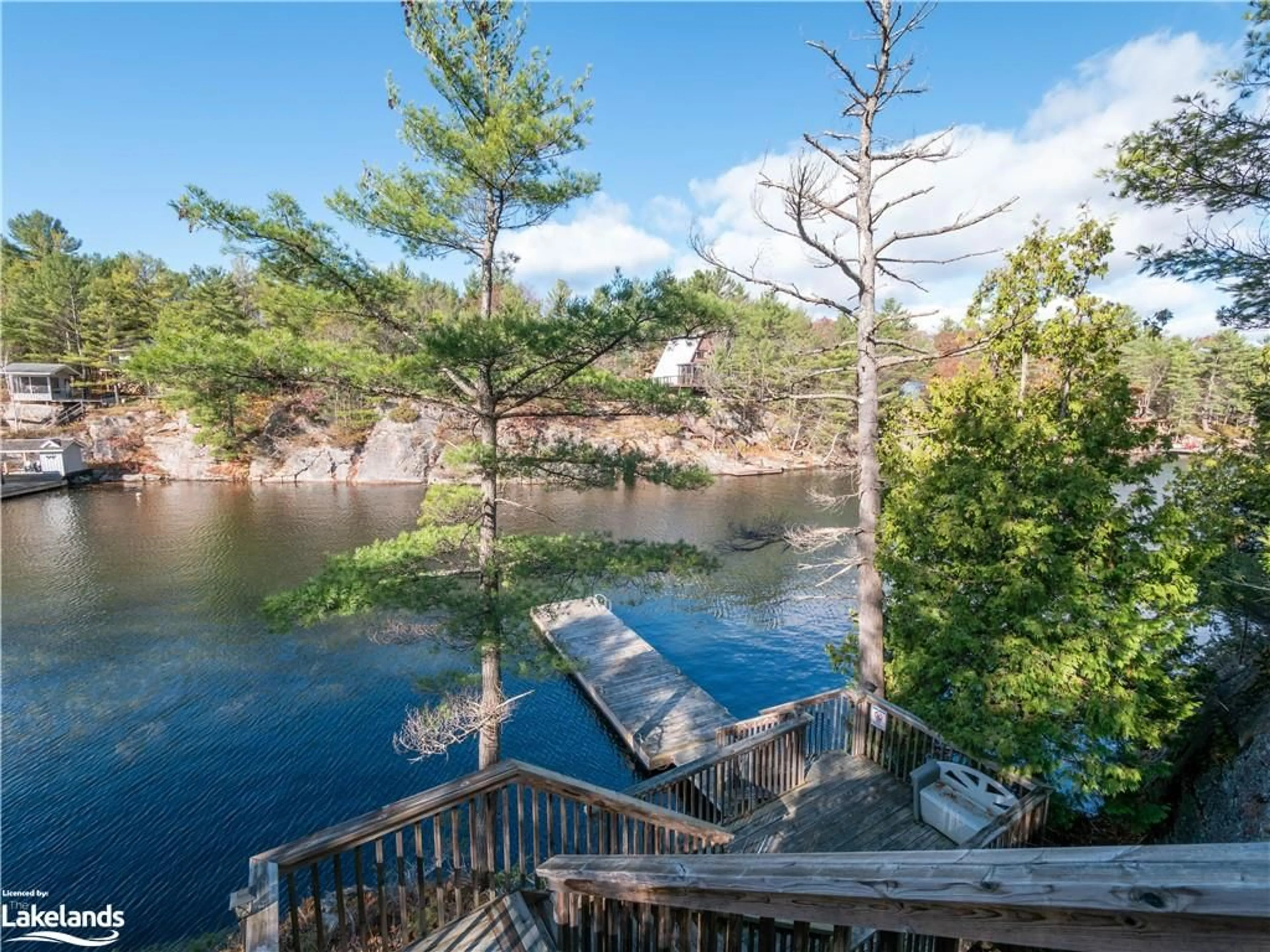 Patio, the view of lake or river for 4330 Marr Lane, Coldwater Ontario L0K 1E0