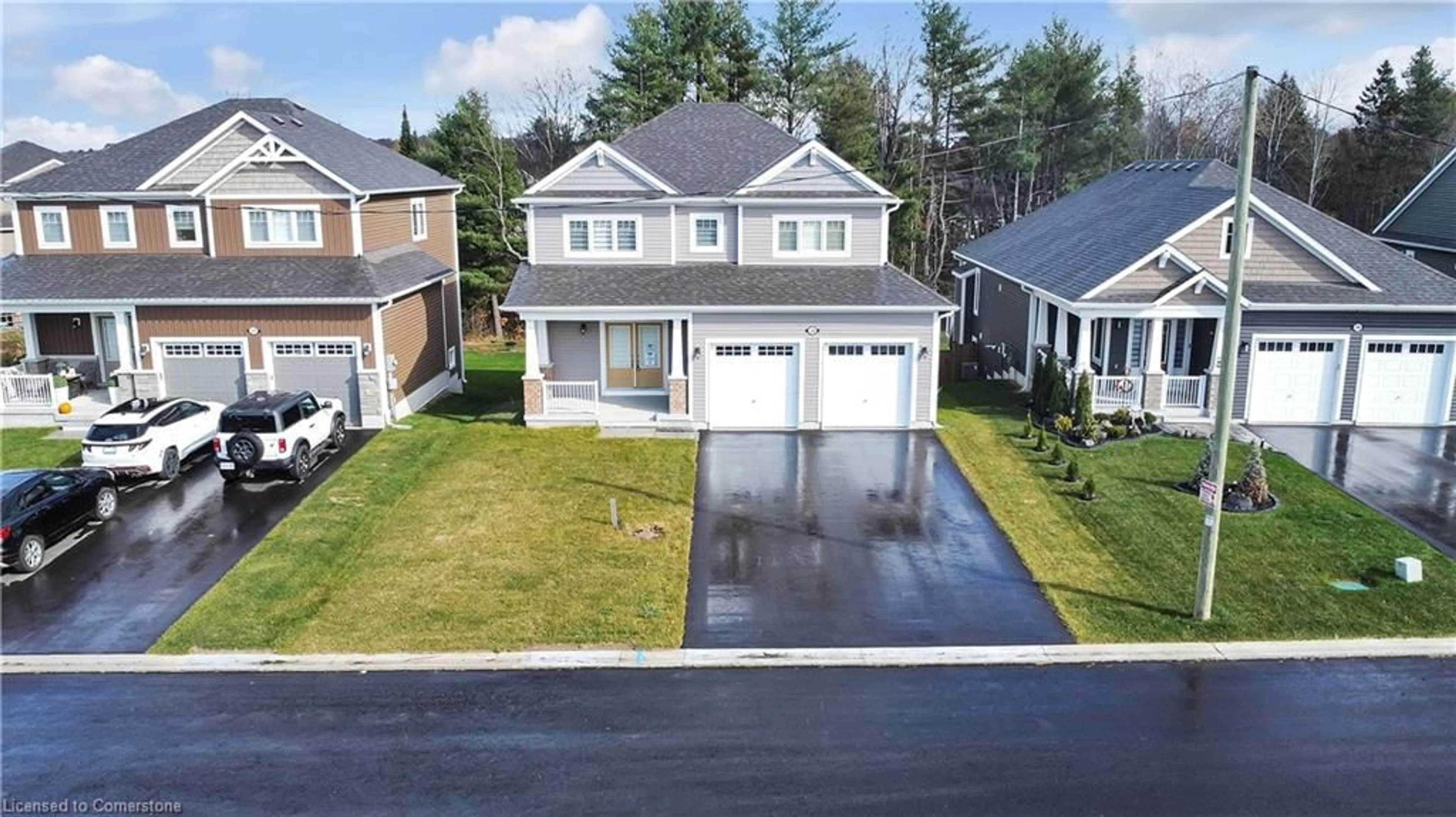 Frontside or backside of a home, the street view for 58 Stother Cres, Bracebridge Ontario P1L 0A3