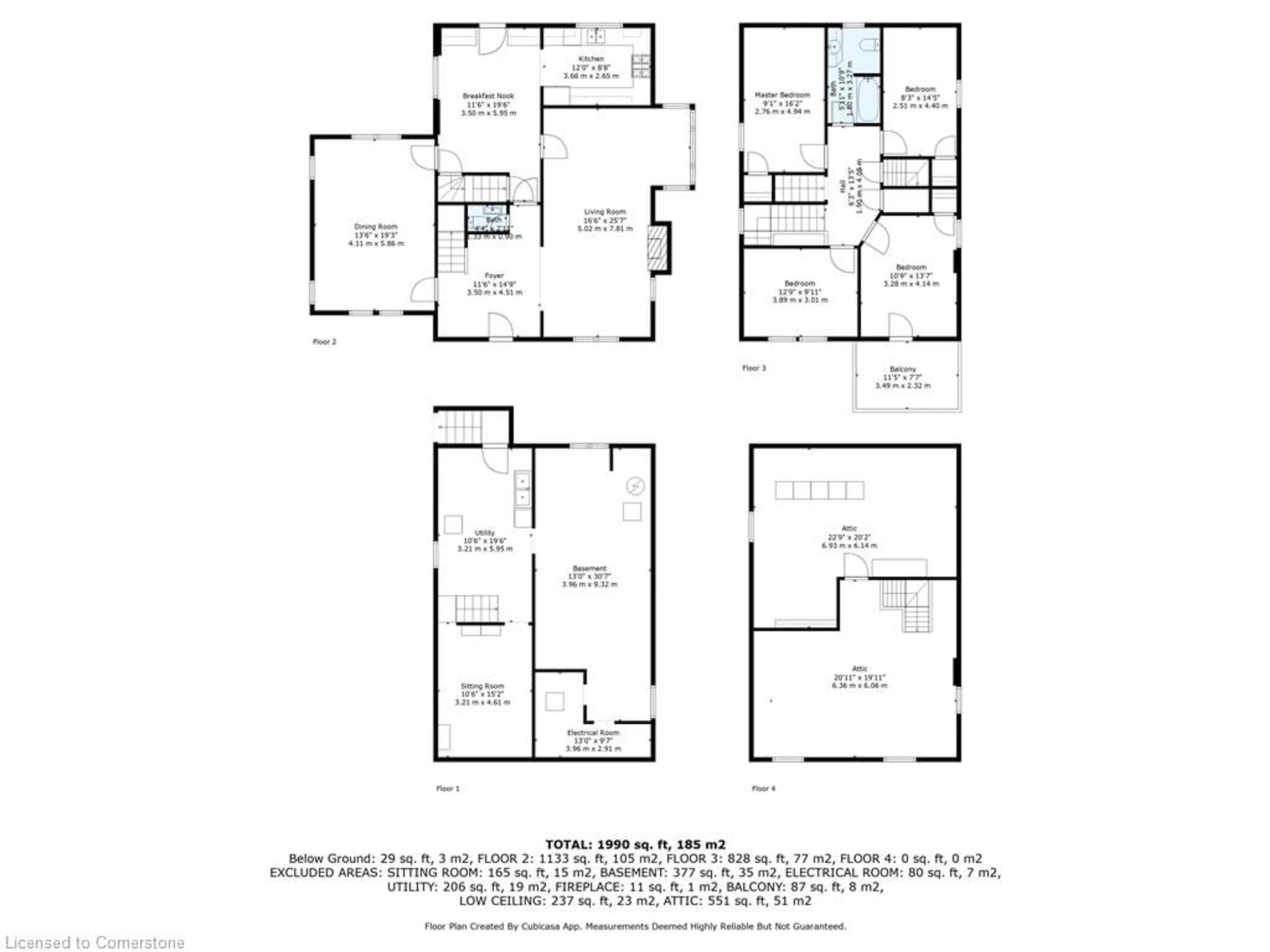 Floor plan for 167 William St, Brantford Ontario N3T 3L4