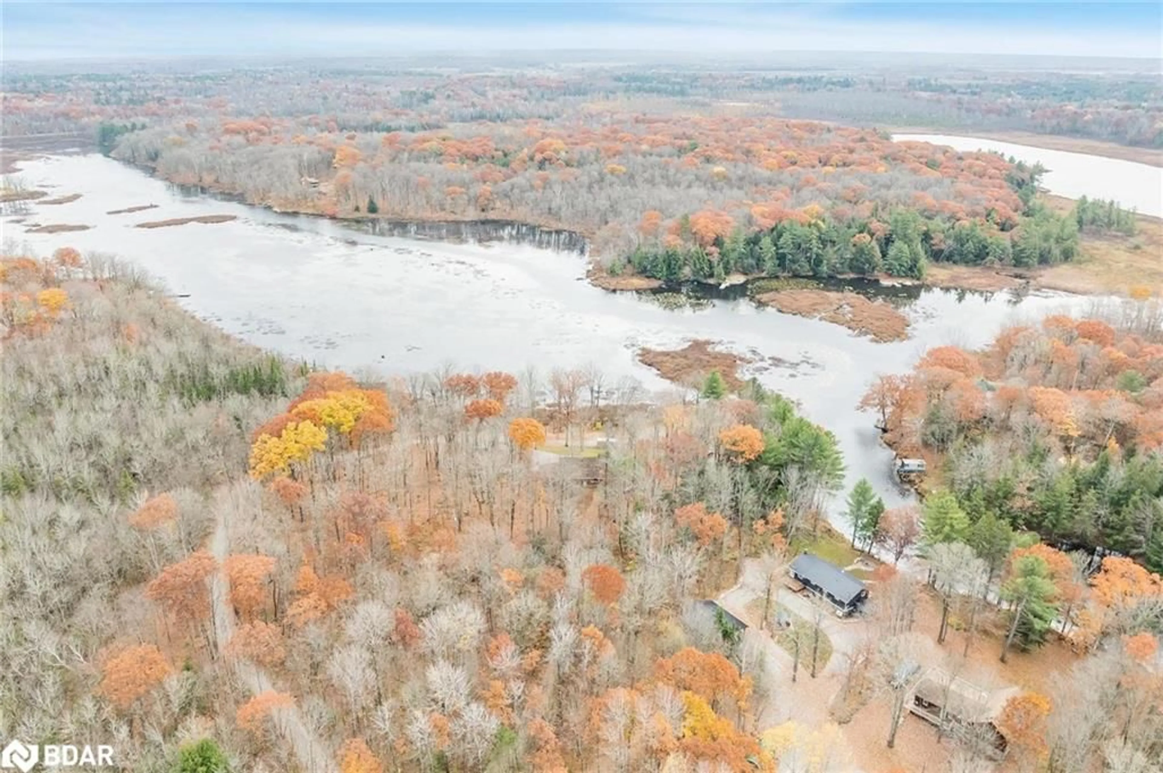 A pic from exterior of the house or condo, the view of lake or river for 1474 Otter Point Rd, Coldwater Ontario L0K 1E0