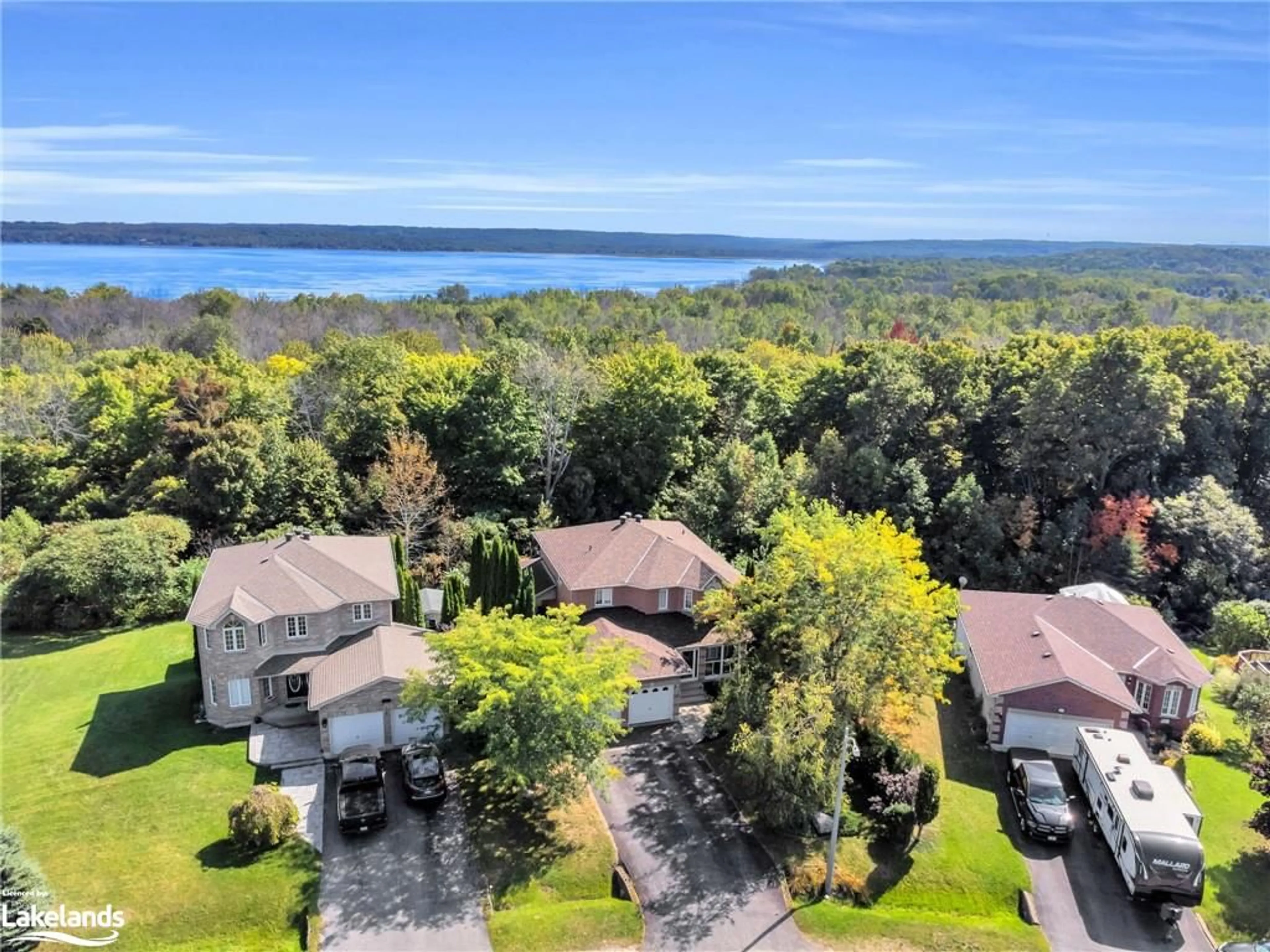 A pic from exterior of the house or condo, the view of lake or river for 73 Anderson Cres, Victoria Harbour Ontario L0K 2A0