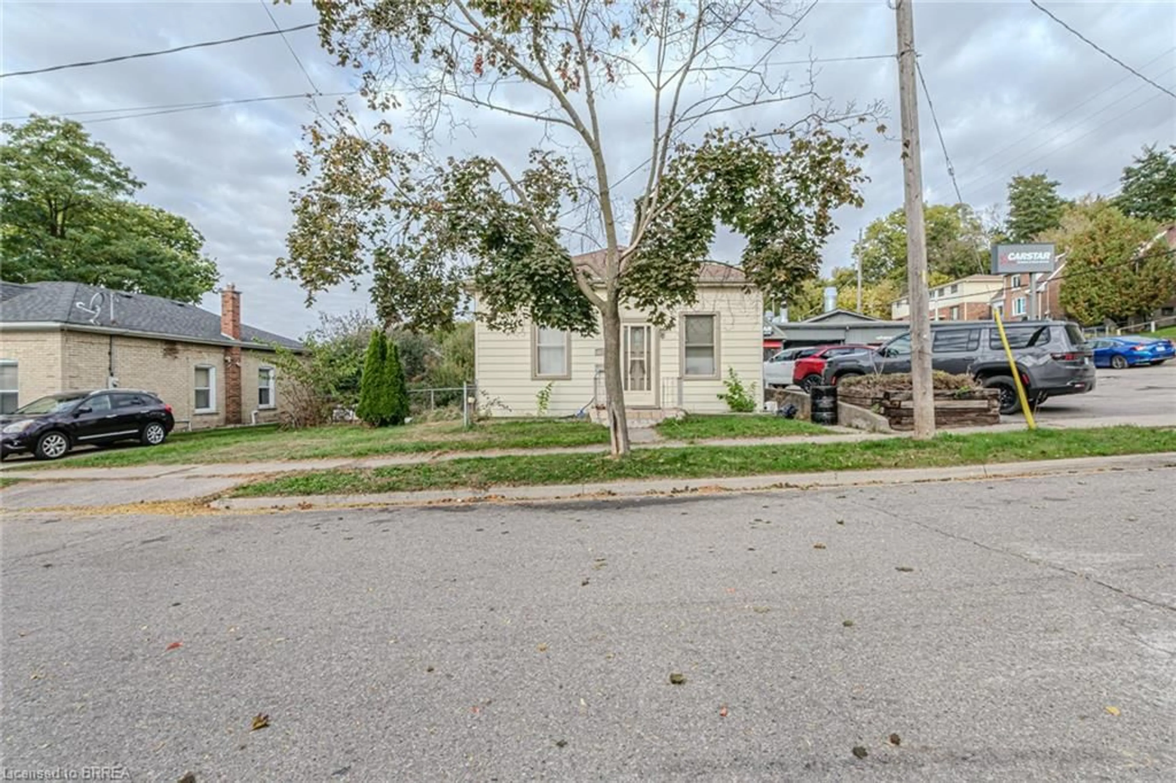 A pic from exterior of the house or condo, the street view for 12 Ann St, Brantford Ontario N3R 3X8