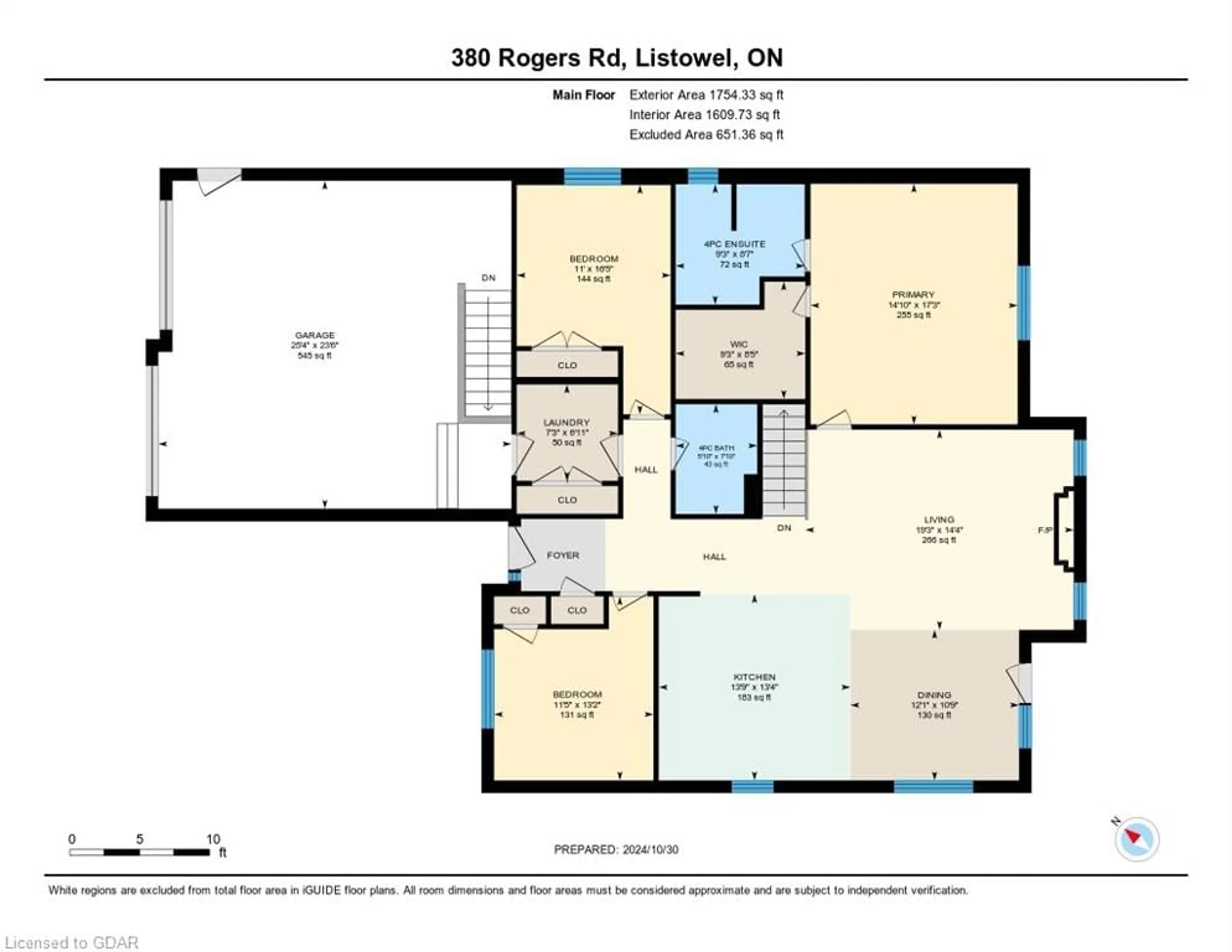 Floor plan for 380 Rogers Rd, Listowel Ontario N4W 0H2